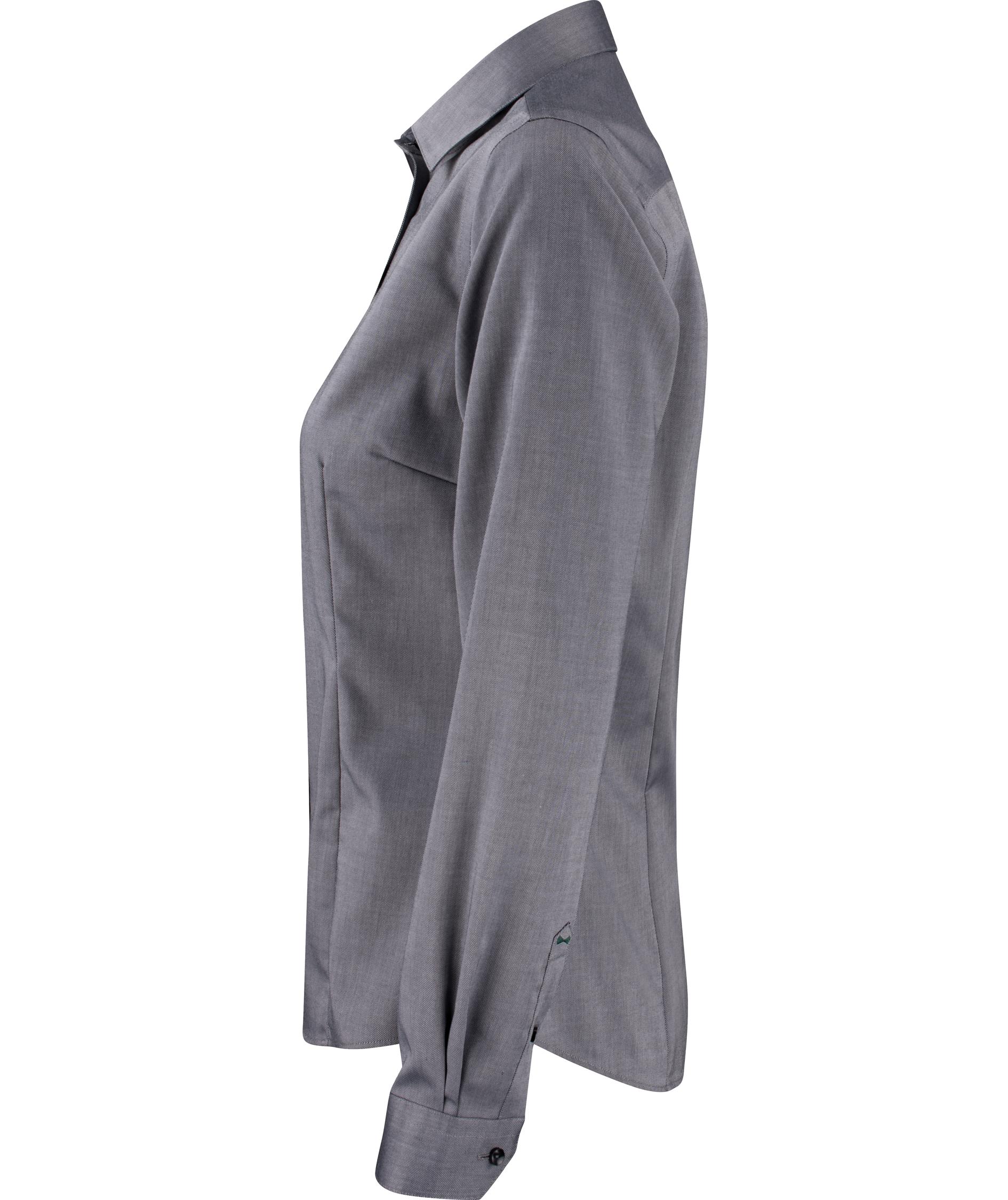 J. Harvest & Frost Twill Green Bow O1 lady fit skjorta, Gr&aring;, large image number 2