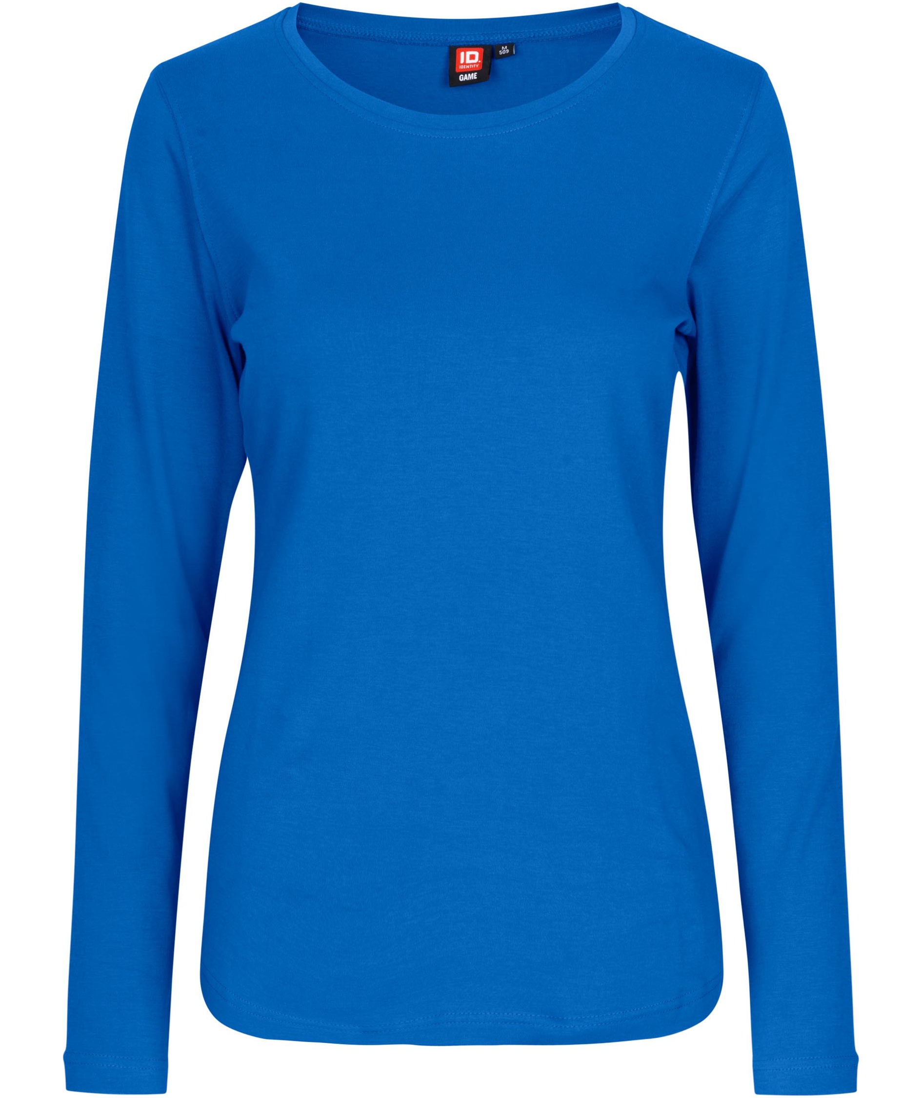 ID Identity Interlock l&aring;ng&auml;rmad T-shirt dam, Azure, Azure, swatch