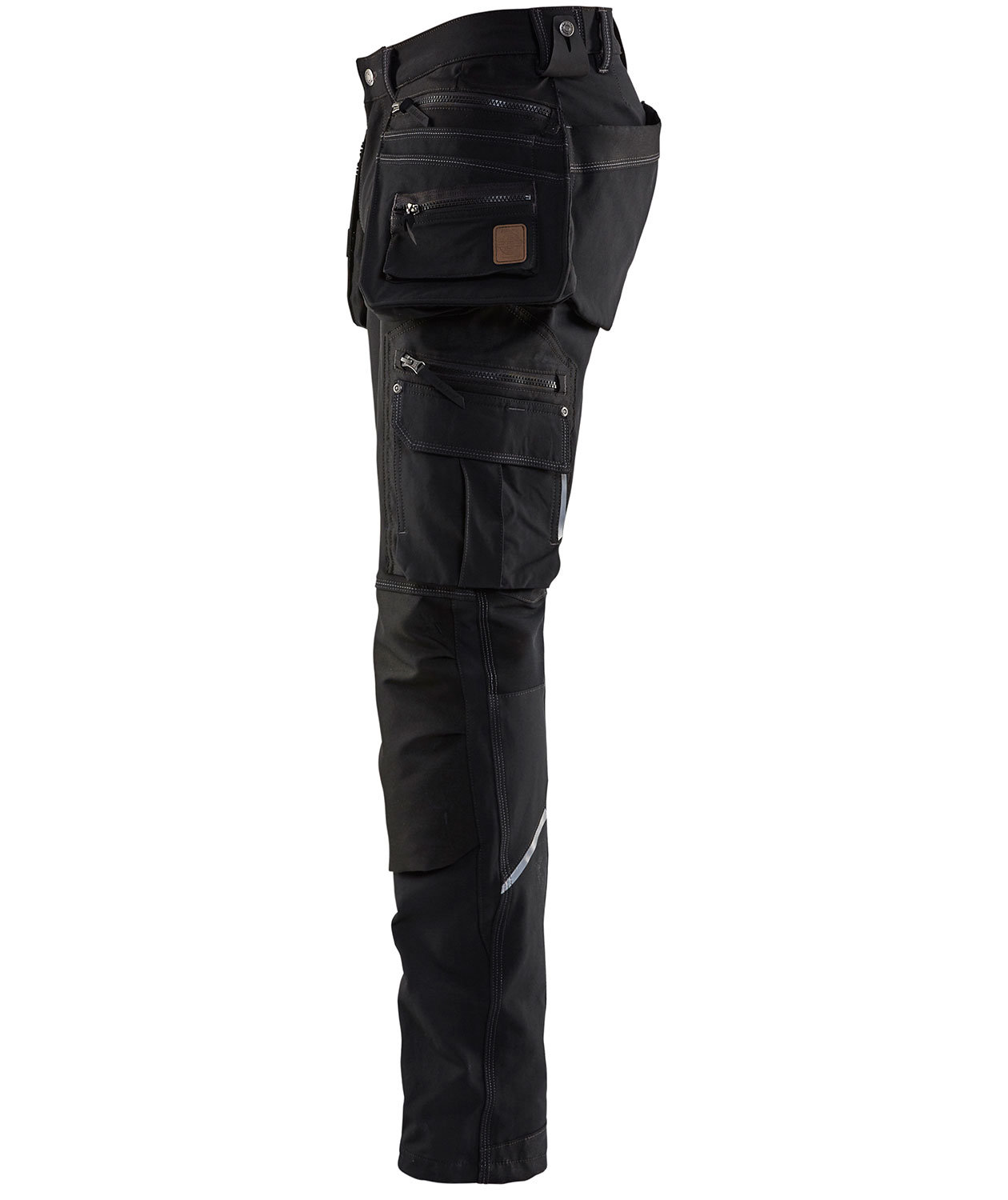 Bl&aring;kl&auml;der X1900 craftsman trousers full stretch, Black, large image number 2