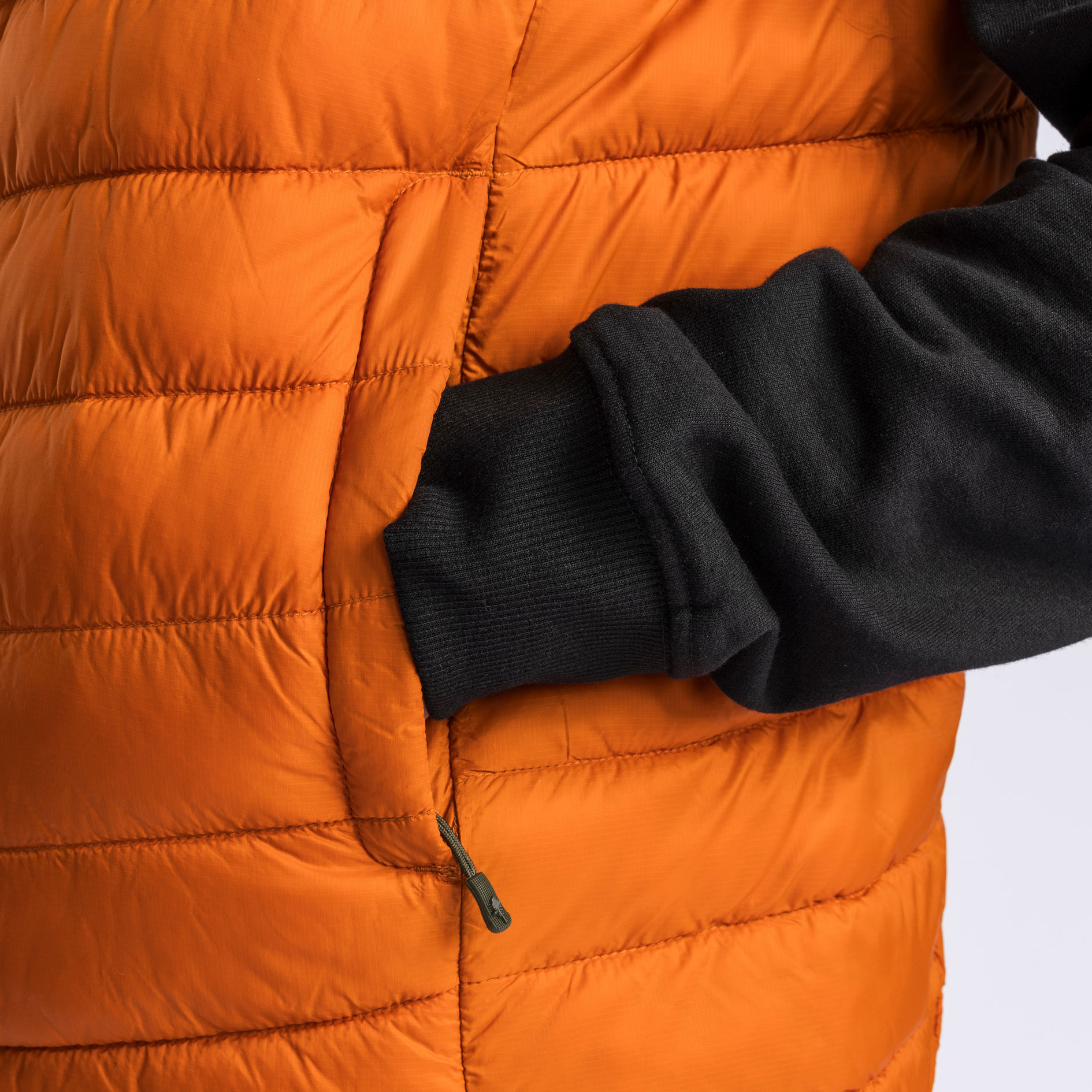 Pinewood Abisko Insulation vatteret vest, Burned Orange, large image number 6