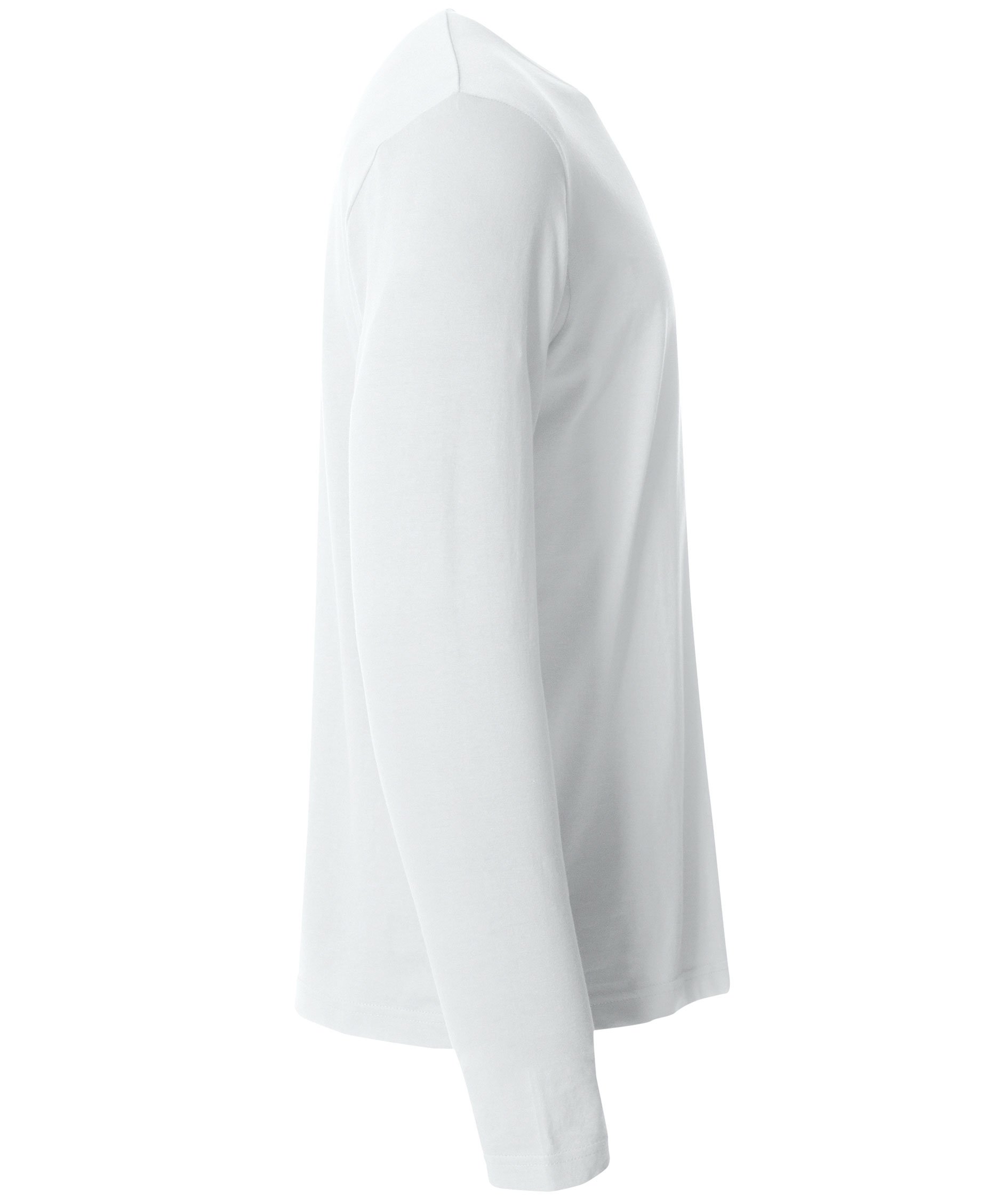 Clique Basic-T long-sleeved t-shirt, White, large image number 2