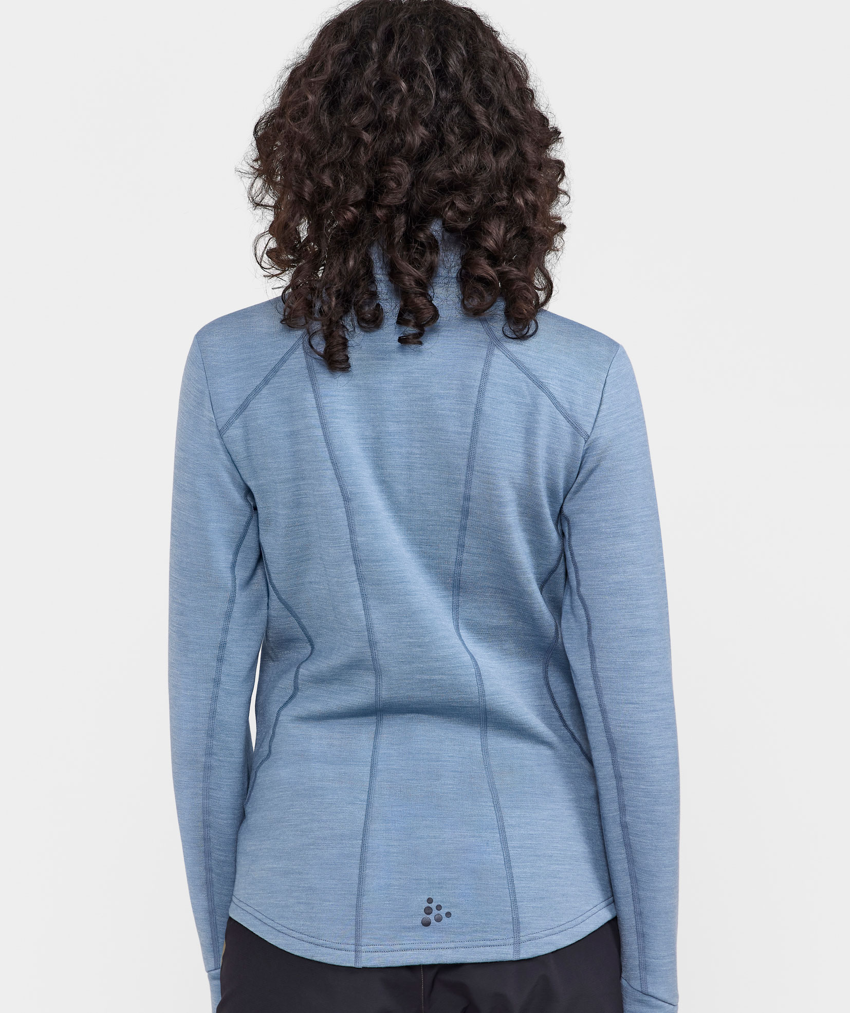 Craft PRO Explore Midlayer cardigan dam, Flow Melange, large image number 2