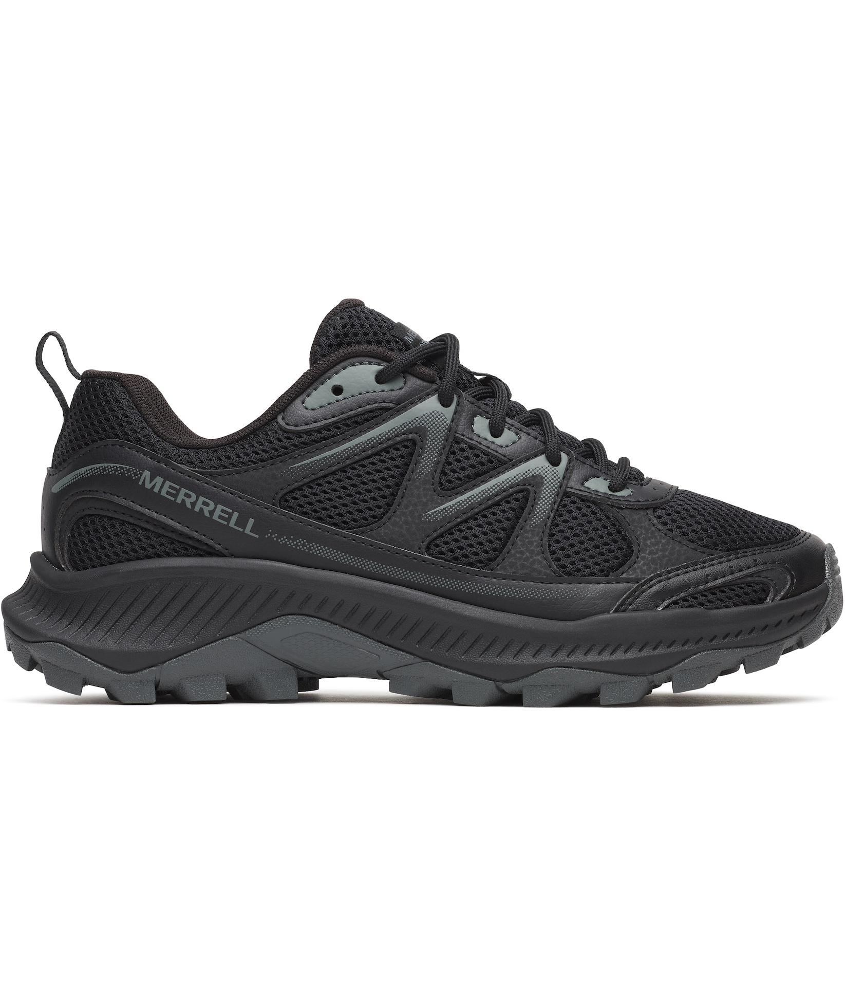 Merrell Damen Tempo EXP Wanderschuhe, Black/Alloy
