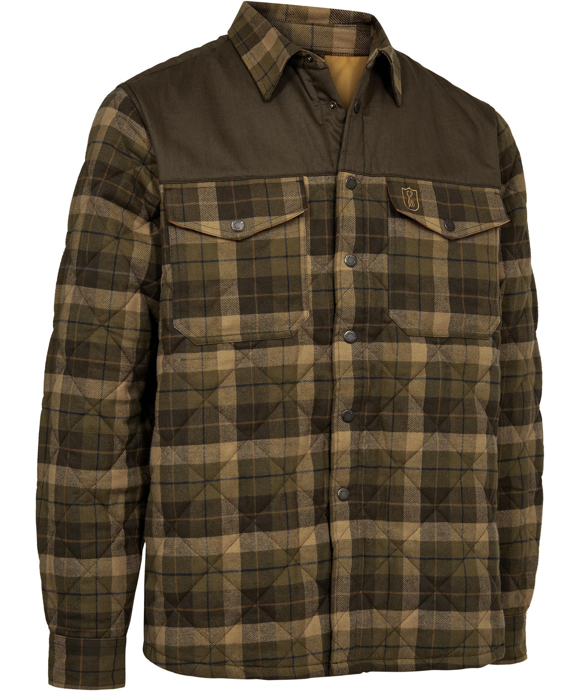 Deerhunter Elbert skjortejakke for barn, Brown Check