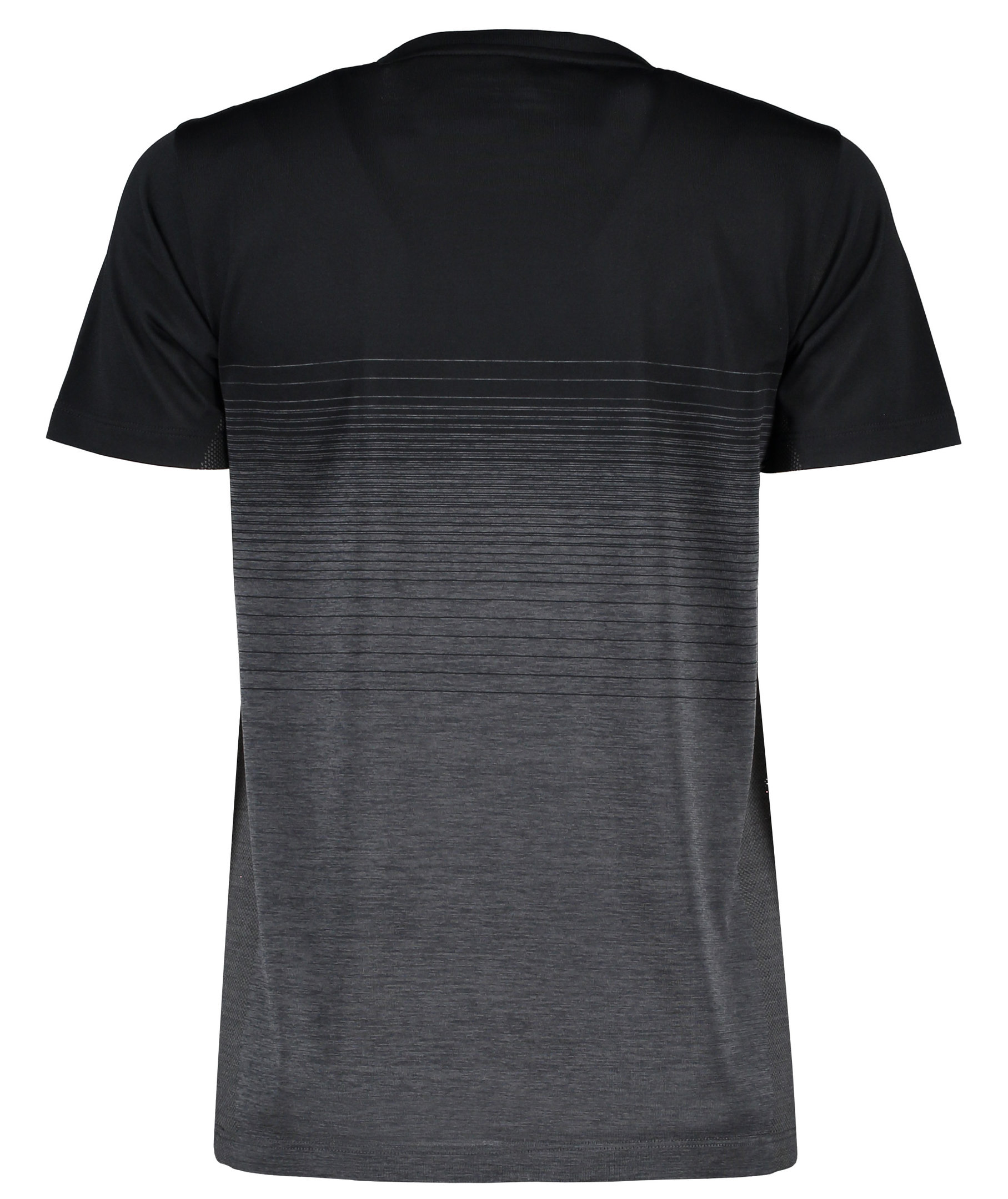 GEYSER s&oslash;ml&oslash;s stripete dame T-skjorte, Svart, large image number 2