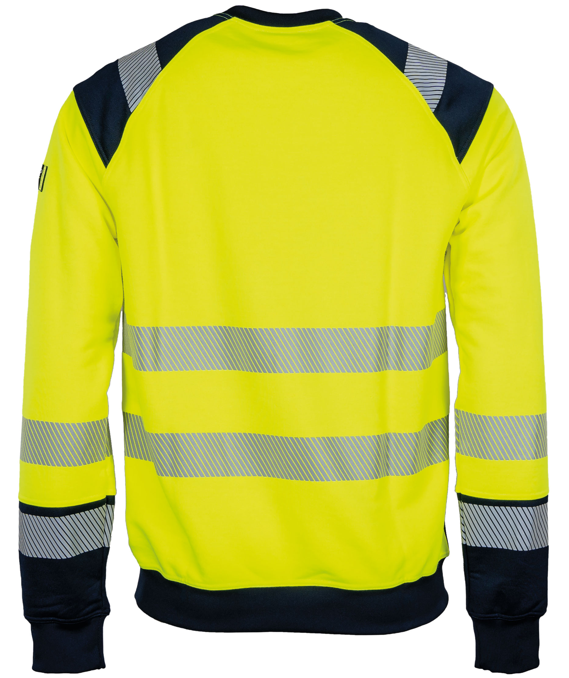Tranemo Sweatshirt, Hi-Vis gelb/marine