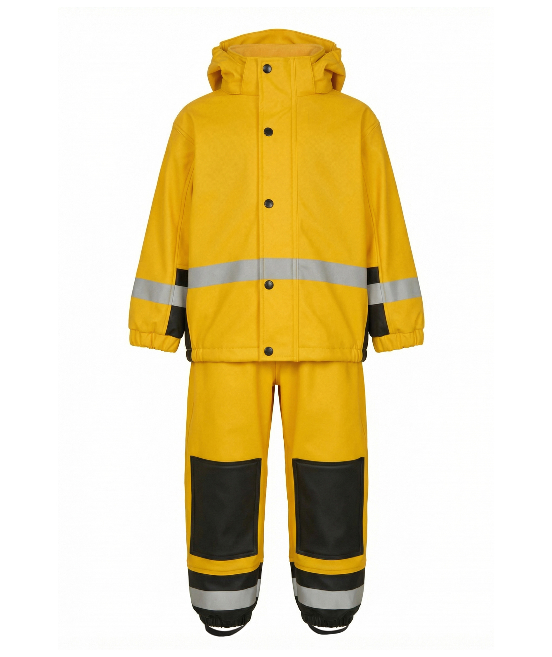 Lyngs&oslash;e regnsett for barn, Yellow/Black