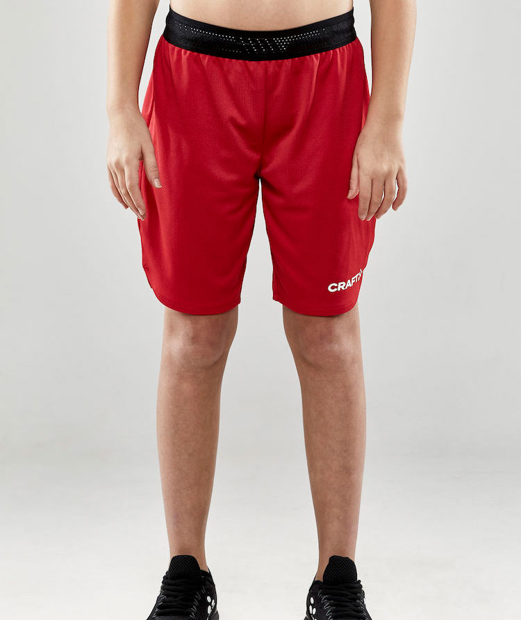 Craft Progress Basket shorts till barn, Bright red