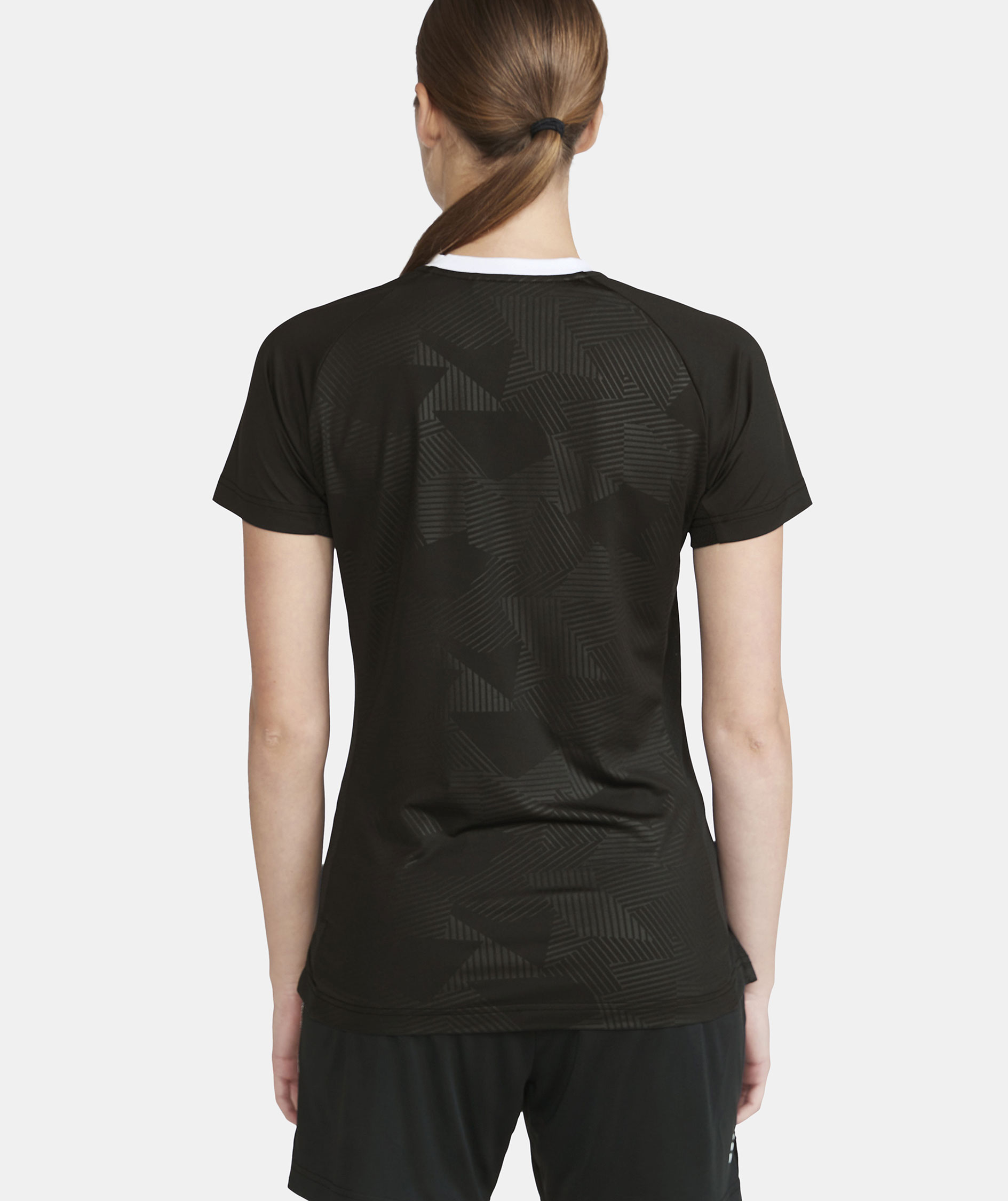 Craft Premier Solid Jersey Damen T-Shirt, Black, large image number 6