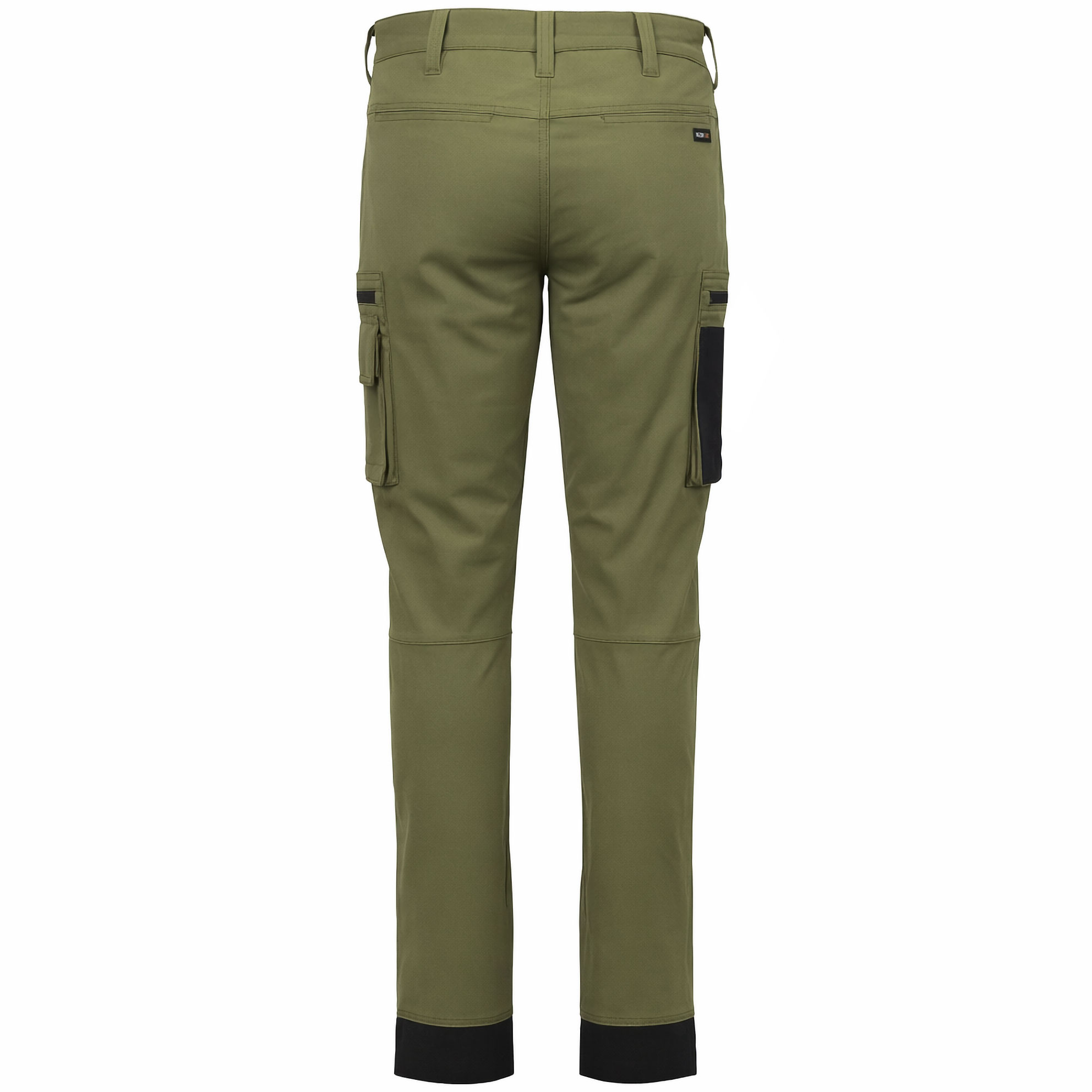 Worksafe service trousers full stretch, Olive green, large image number 4