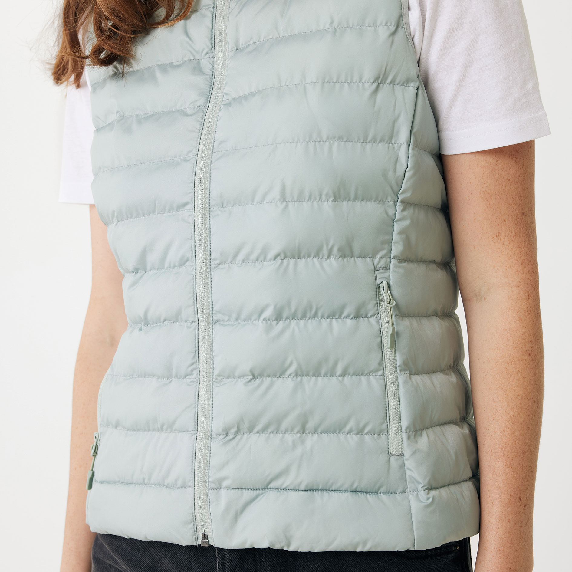 Iqoniq Meru women's vest, Iceberg Green, large image number 3