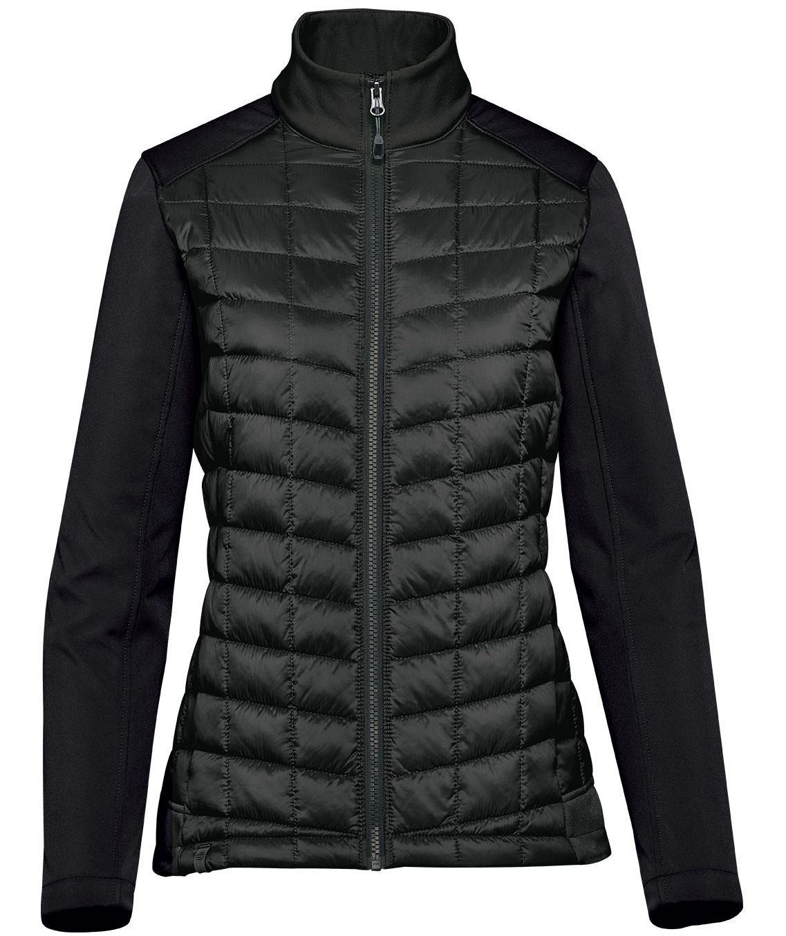 Stormtech Appalachian women's hybrid jacket, Black, Black, swatch
