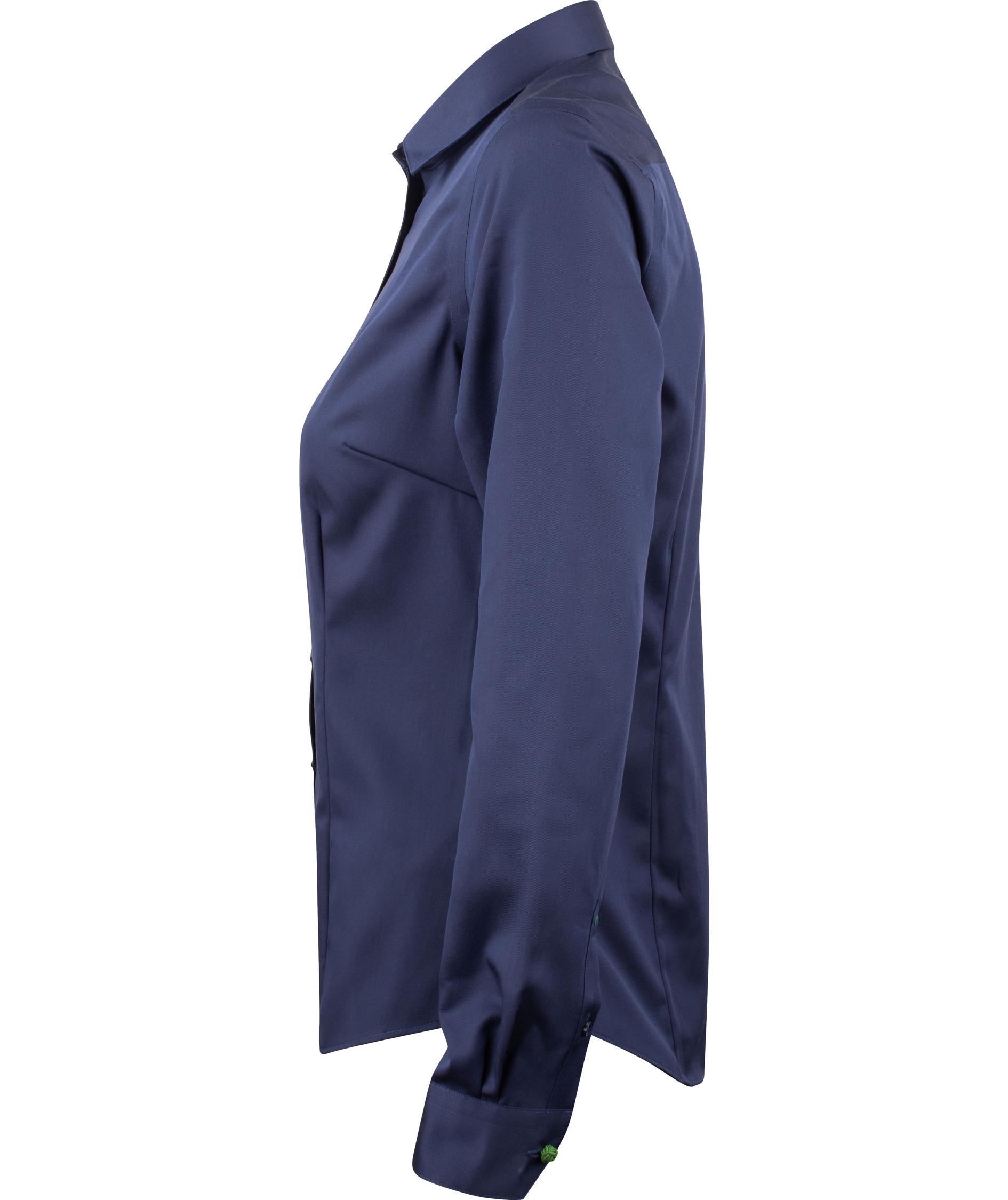 J. Harvest & Frost Twill Green Bow O1 lady fit shirt, Navy, large image number 2