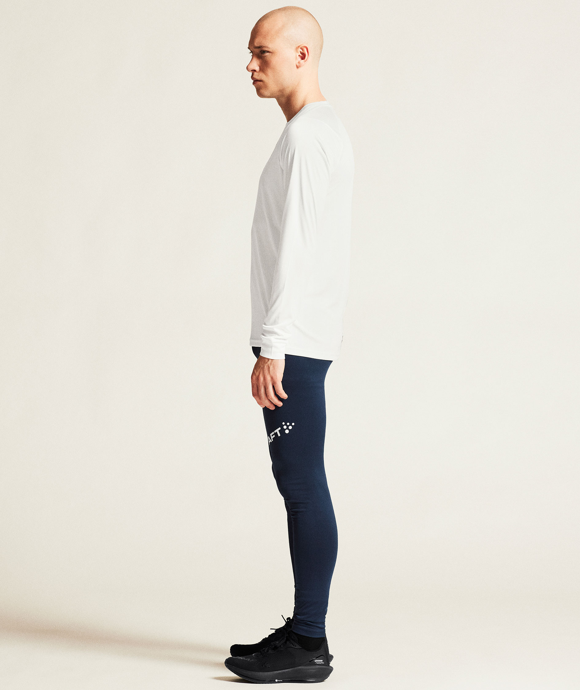 Craft Rush 2.0 l&aring;ng&auml;rmad T-shirt, White, large image number 4
