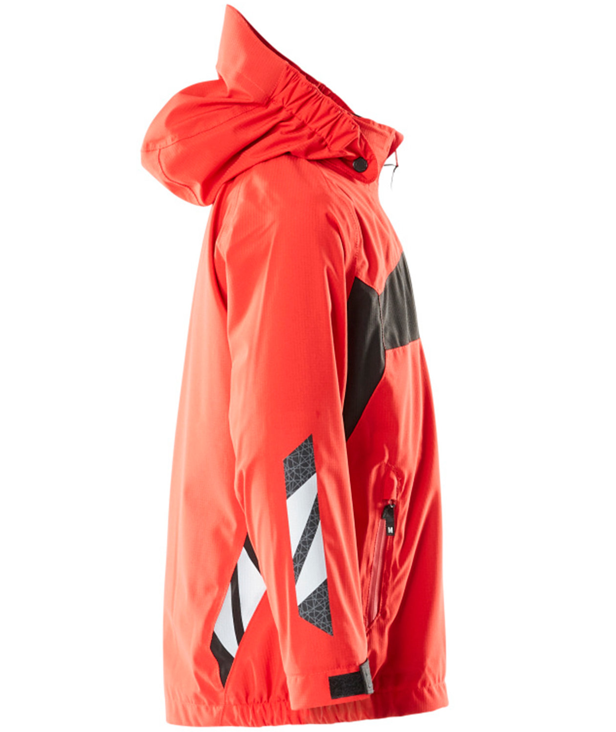 Mascot Accelerate softshell jacket for kids, Signal red/black, large image number 2