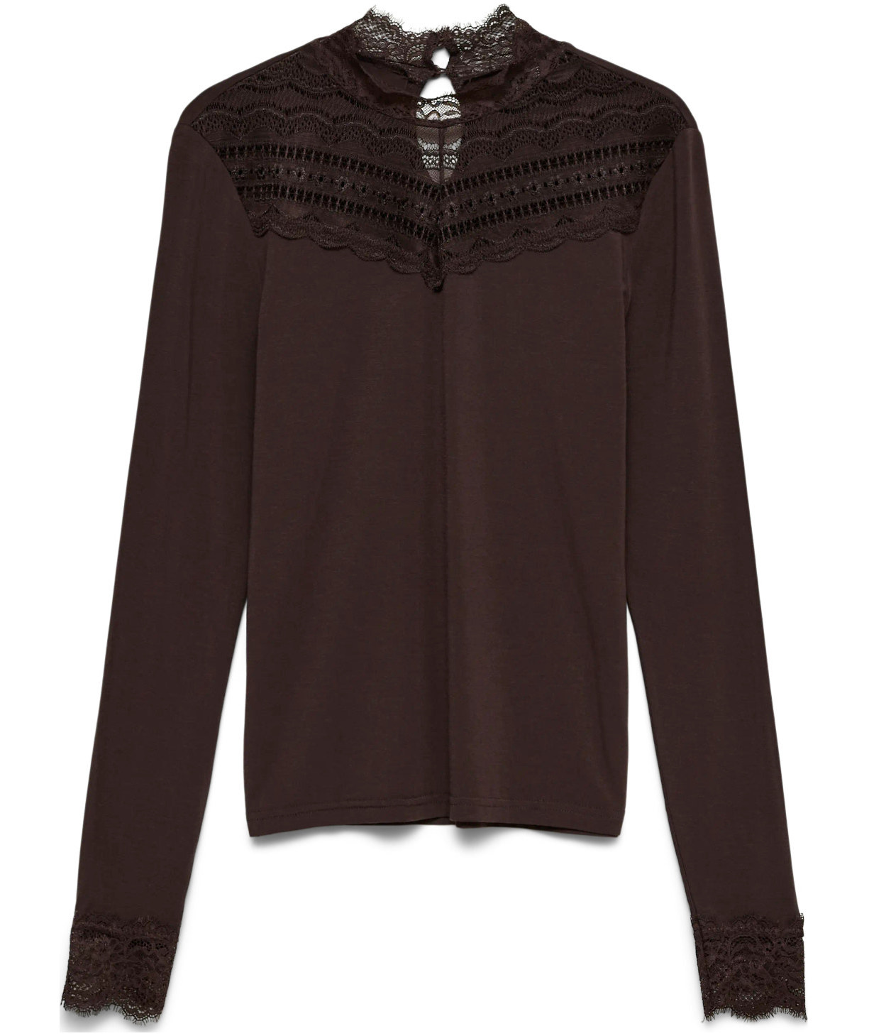 Vero Moda VMSKYE damebluse, Chocolate Torte