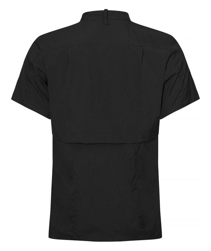 Segers 1006 regular fit kort&auml;rmad kockskjorta, Svart, large image number 2