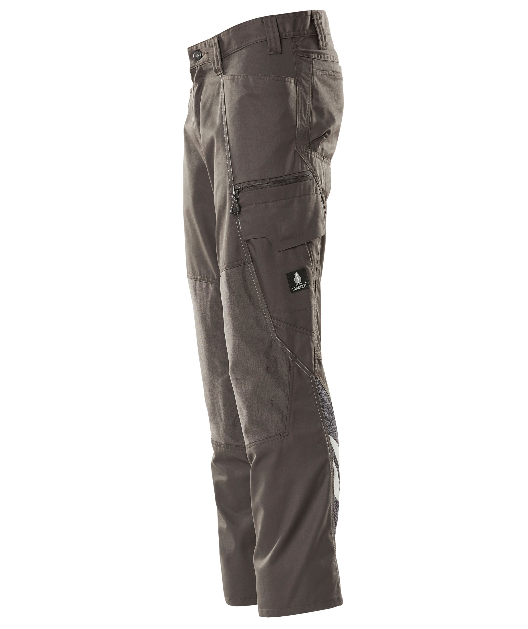 Mascot Accelerate arbetsbyxa, M&ouml;rk Antracit, large image number 3