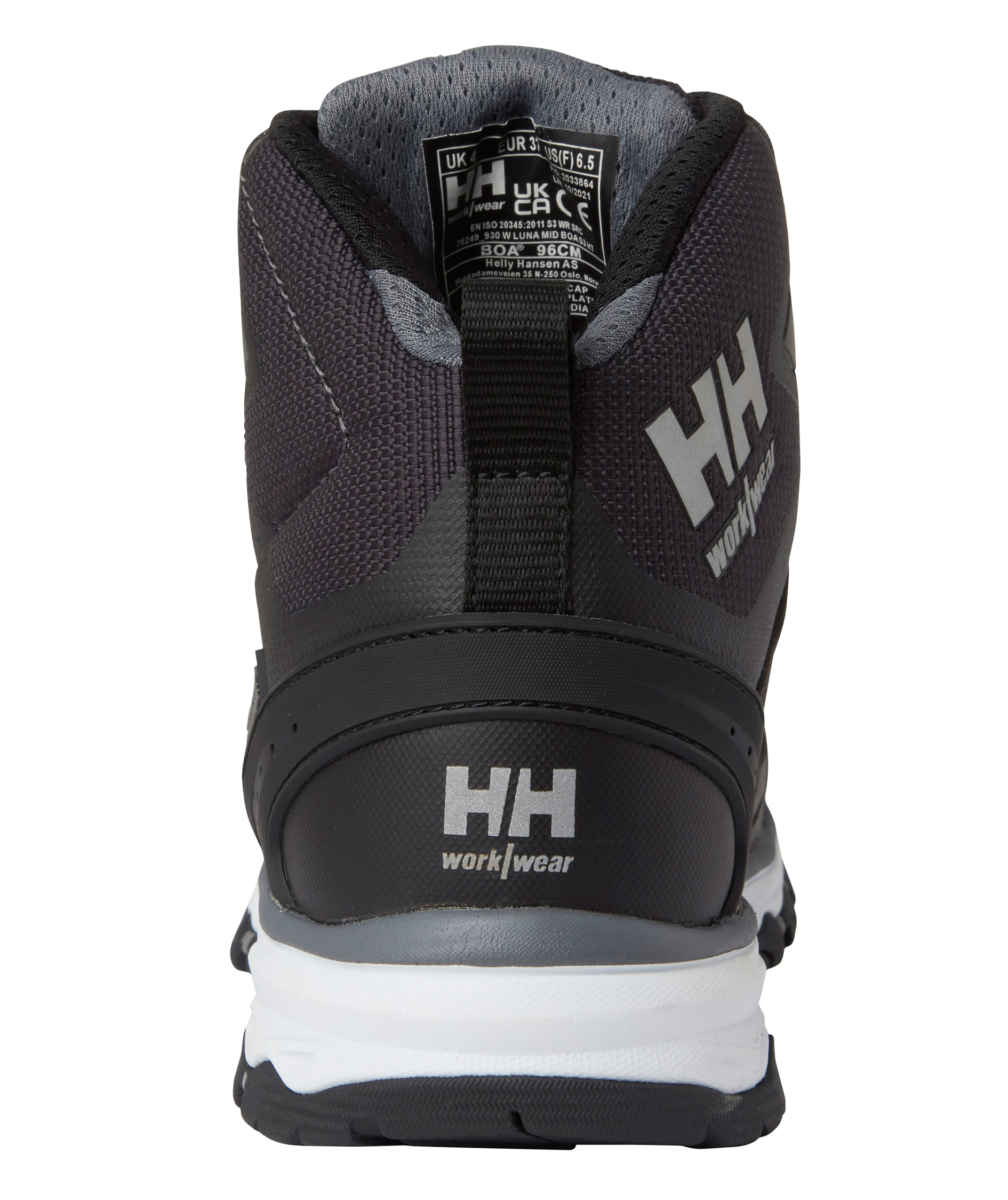 Helly&nbsp;Hansen Chelsea Evo 2 MXR MB Boa sikkerhedsst&oslash;vletter S7S, Black/Grey, Black/Grey, large image number 4