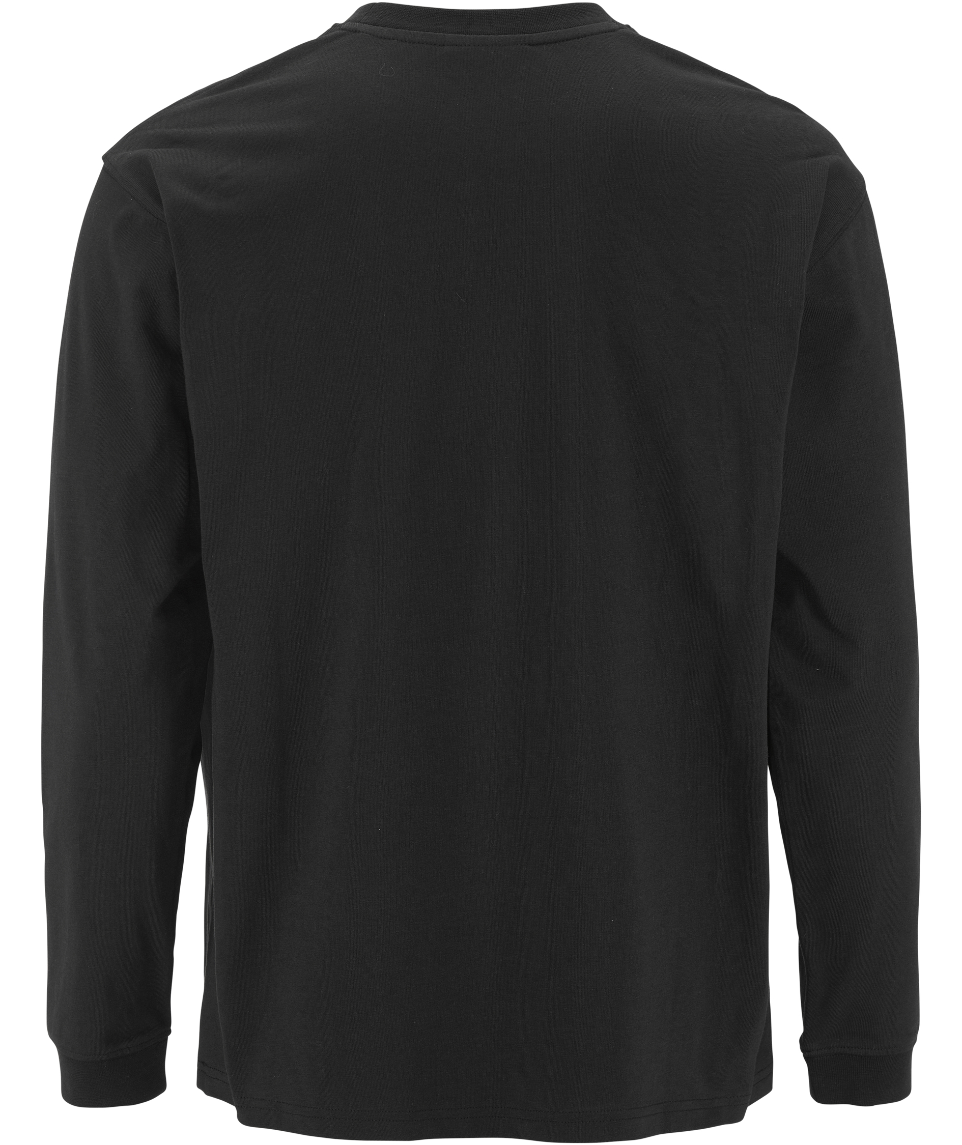 Craft Frequent Heavy langermet T-skjorte, Black, large image number 2