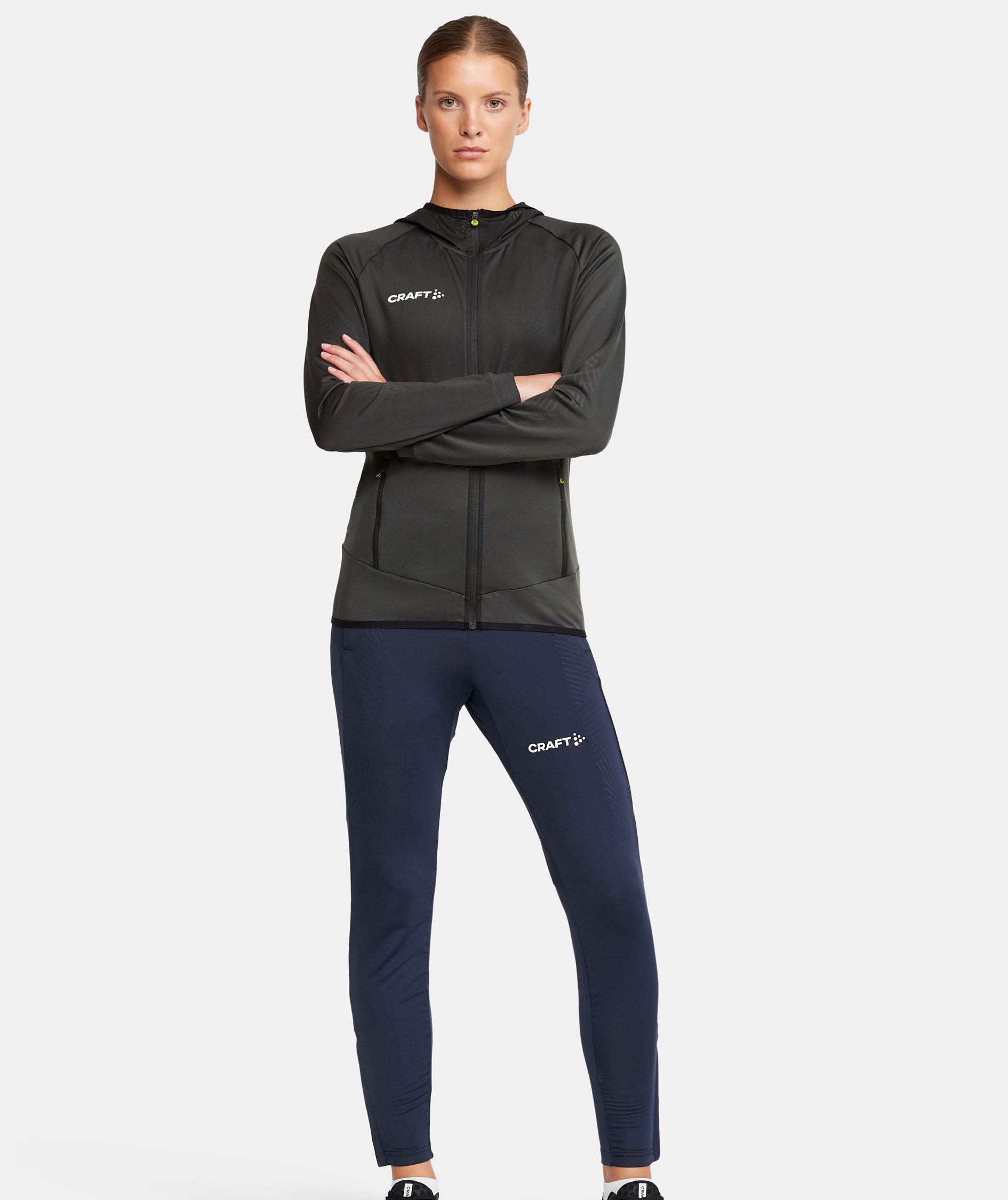 Craft Extend dame h&aelig;ttetr&oslash;je med lynl&aring;s