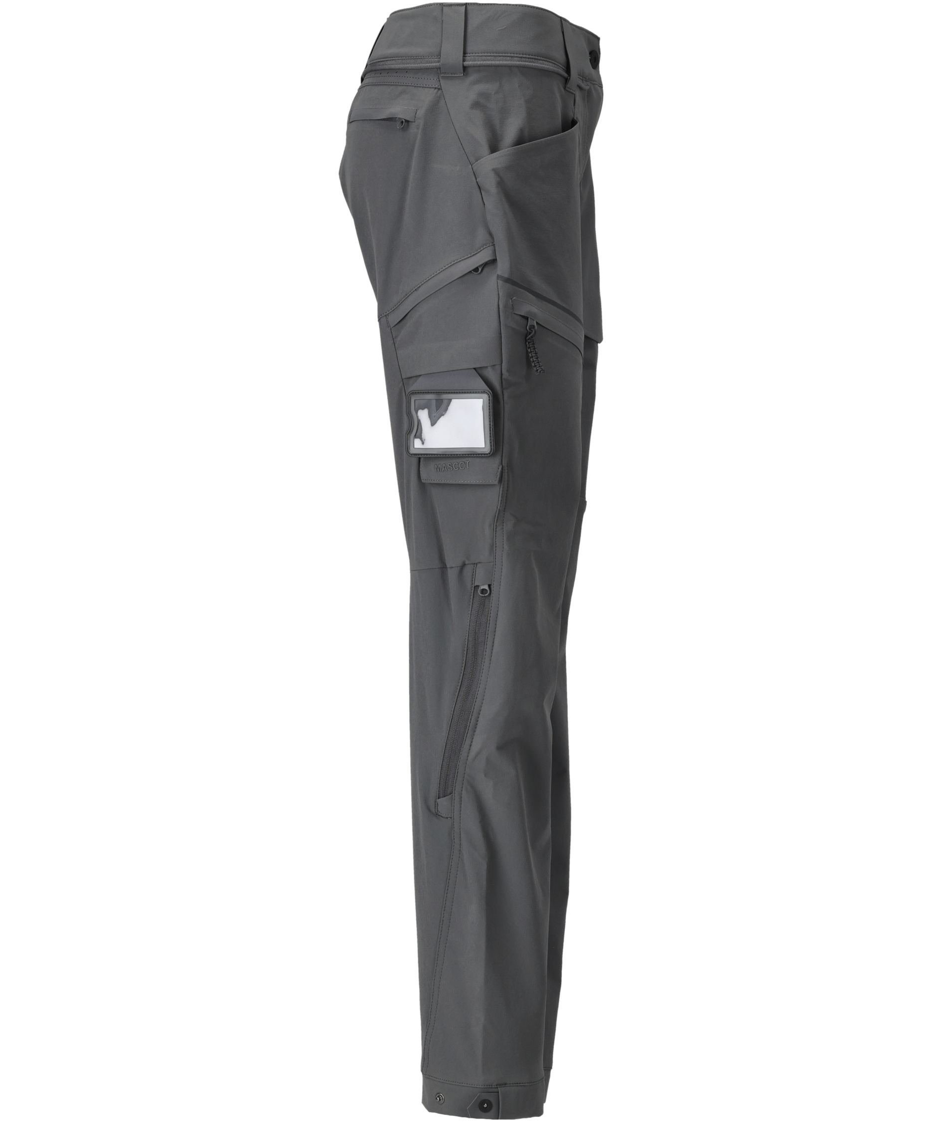 Mascot Customized diamond fit dame funksjonsbukse full stretch, Stein gr&aring;, large image number 2