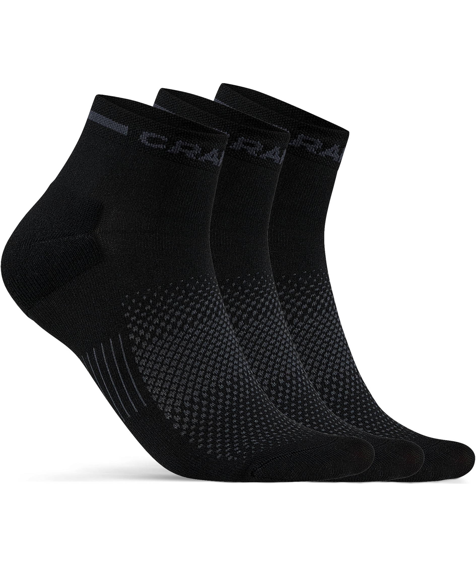 Craft Active 3er-Pack Kn&ouml;chelsocken, Black, large image number 5