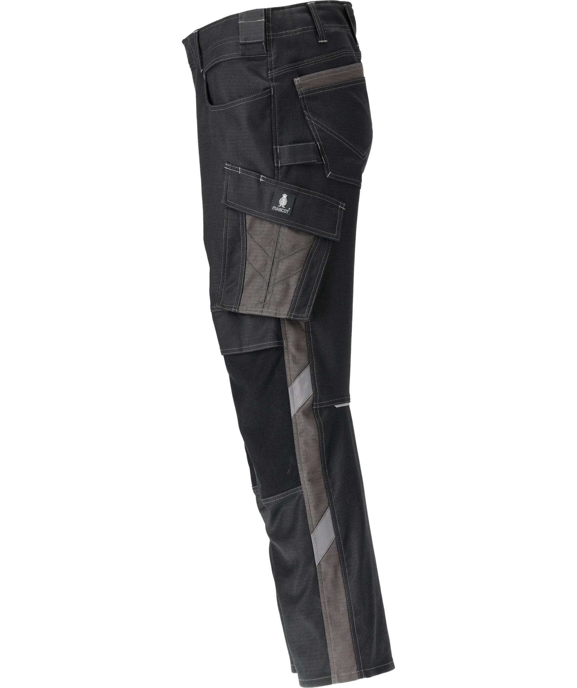 Mascot Unique work trousers, Black/Anthracite, large image number 3