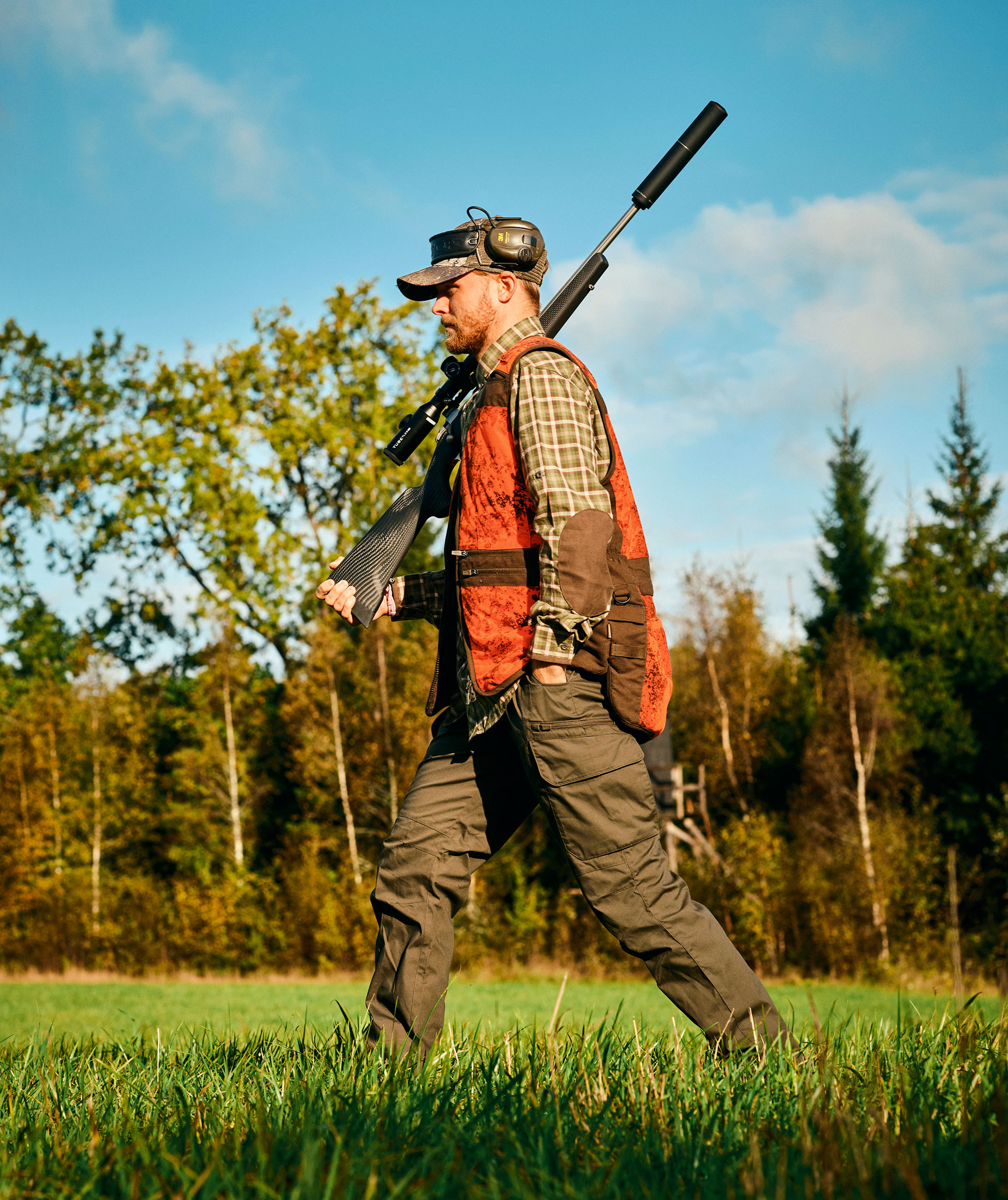 Pinewood&nbsp;Pro InsectSafe bukser, Moss green, large image number 3