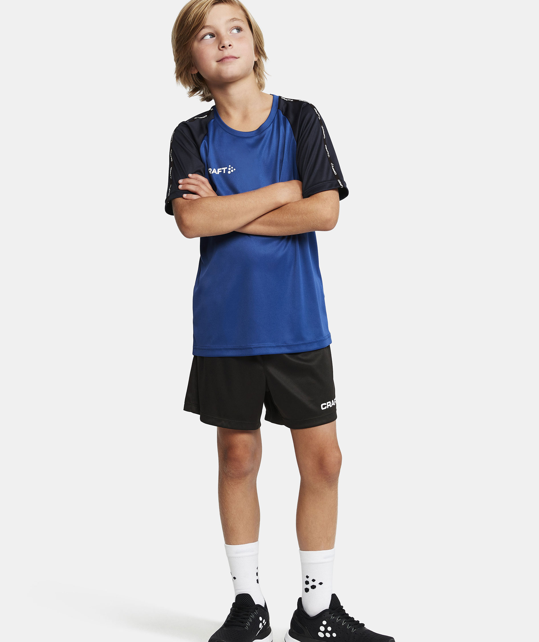 Craft Squad 2.0 Contrast T-shirt for kids, Club Cobolt-Navy, large image number 1