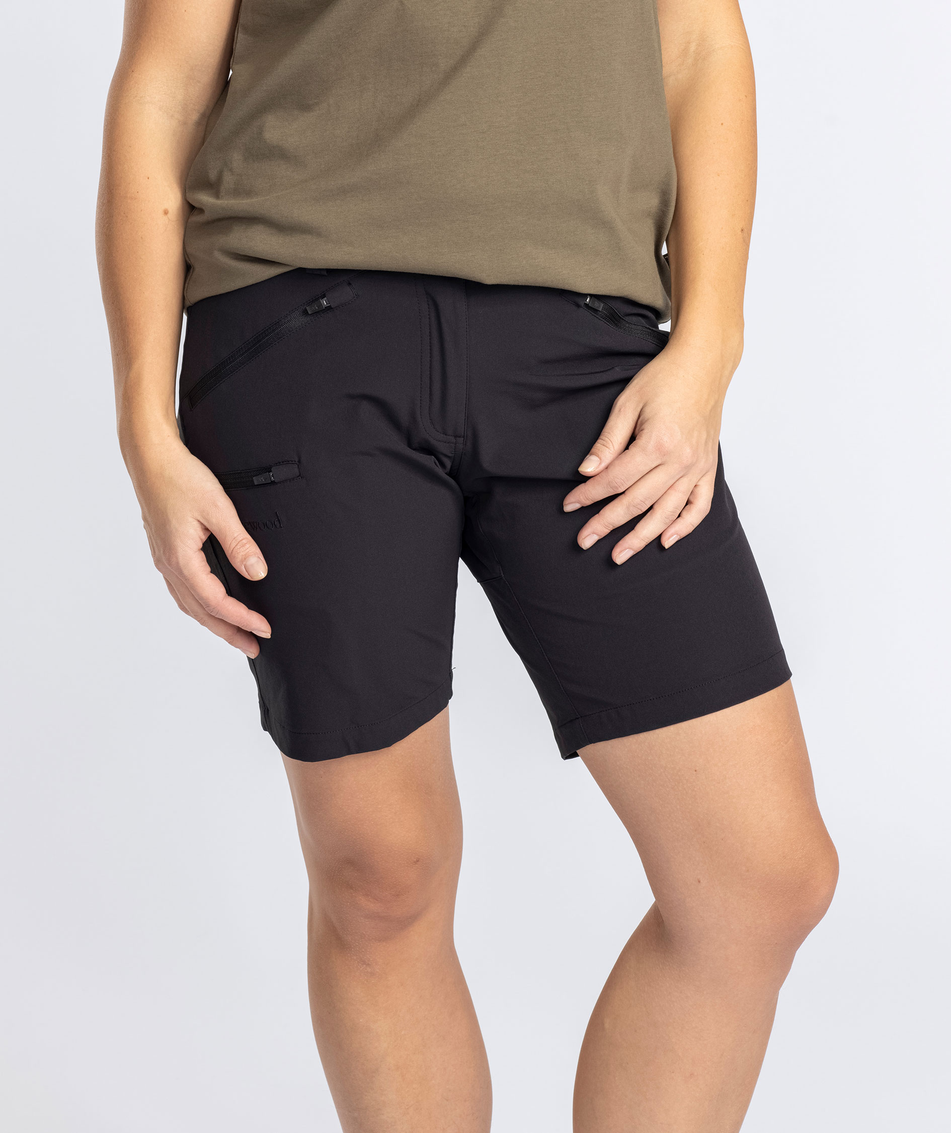 Pinewood&nbsp;Abisko Light dameshorts, Black, large image number 5