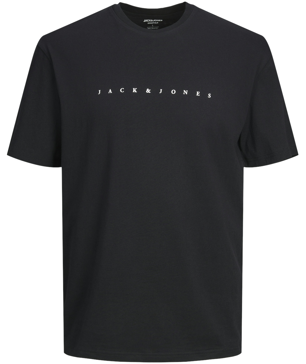 Jack & Jones Plus JJESTAR T-Shirt, Black