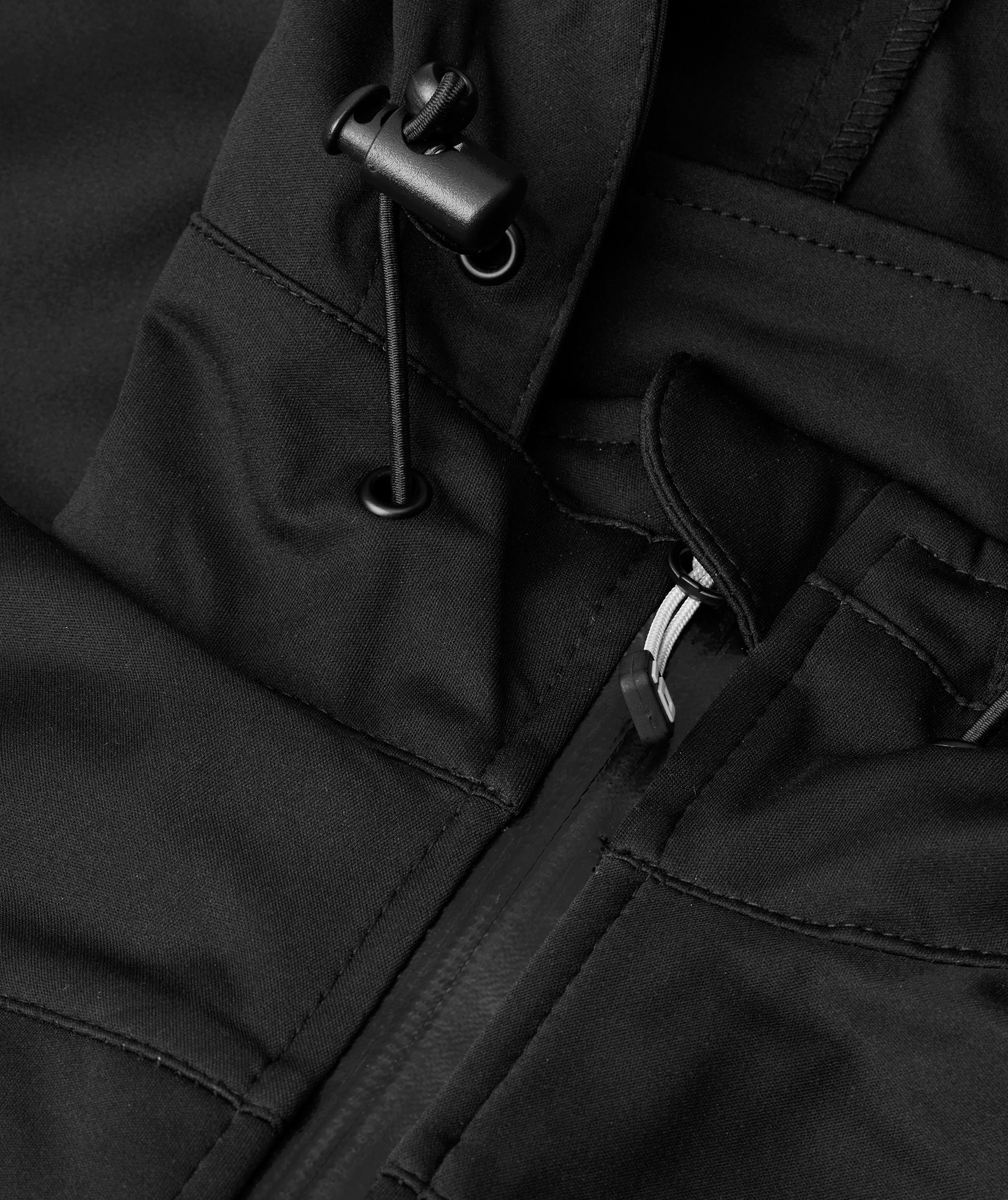 ID dame letv&aelig;gtssoftshelljakke, Sort, large image number 3