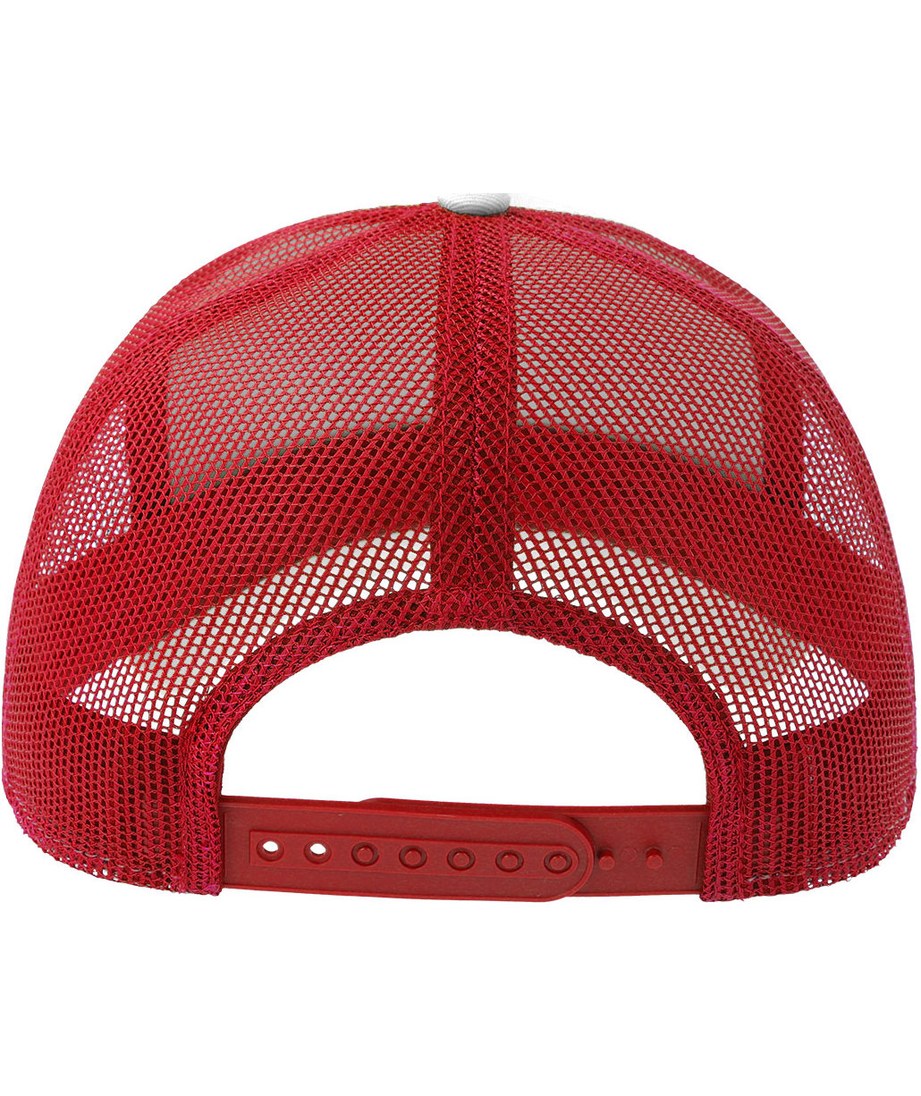 Atlantis Rapper Cotton-S cap, White/red, White/red, large image number 2