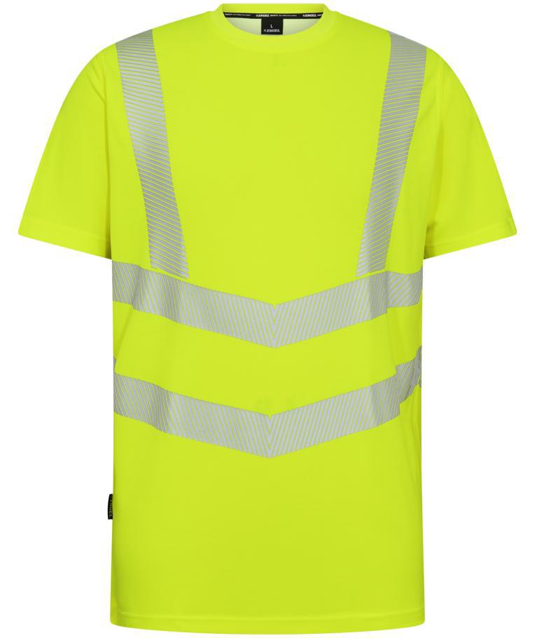 Engel Safety T-shirt, Varsel Gul, Varsel Gul, swatch