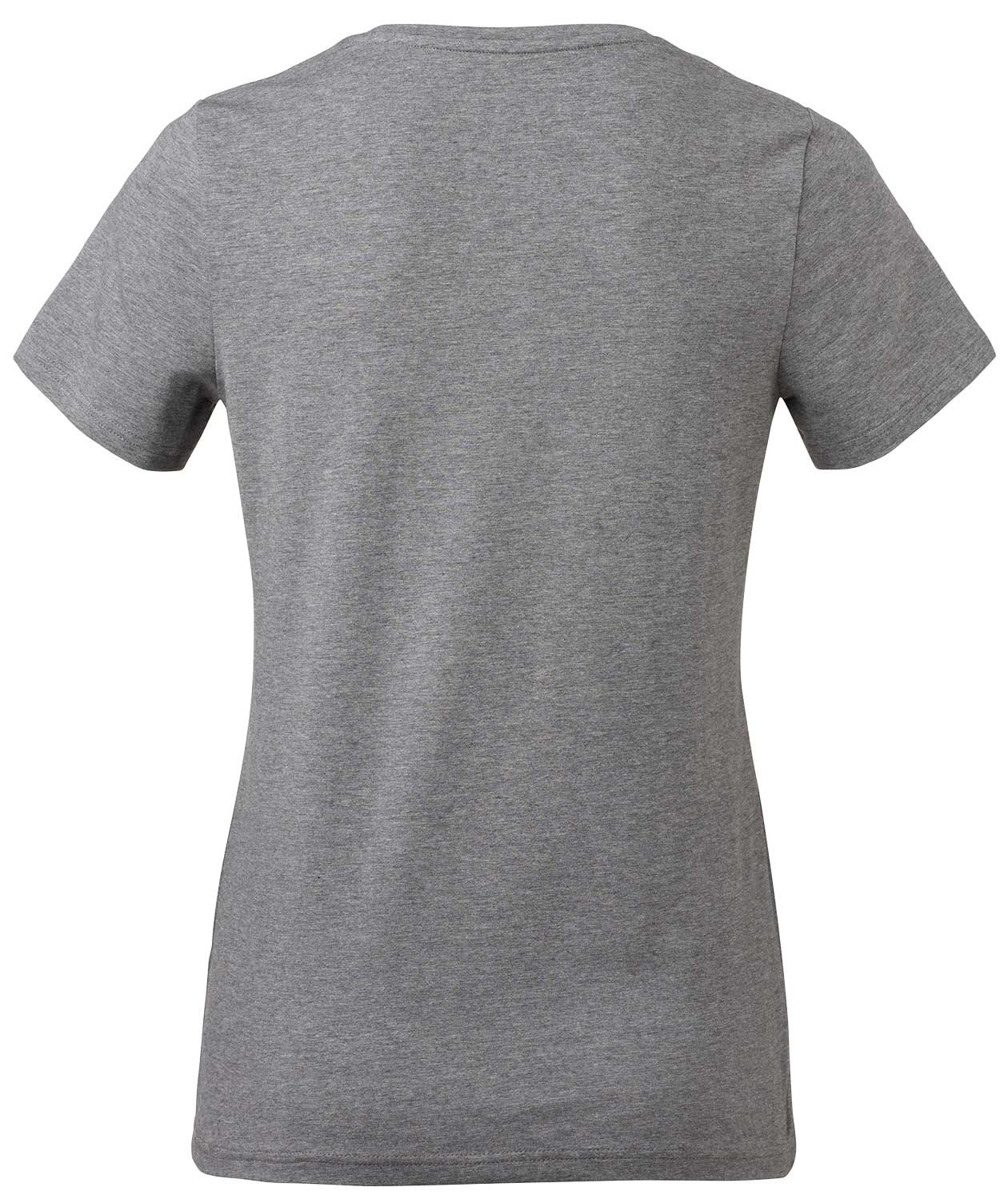 South West Nora Bio Damen T-Shirt, Dunkelgrau Meliert, large image number 2