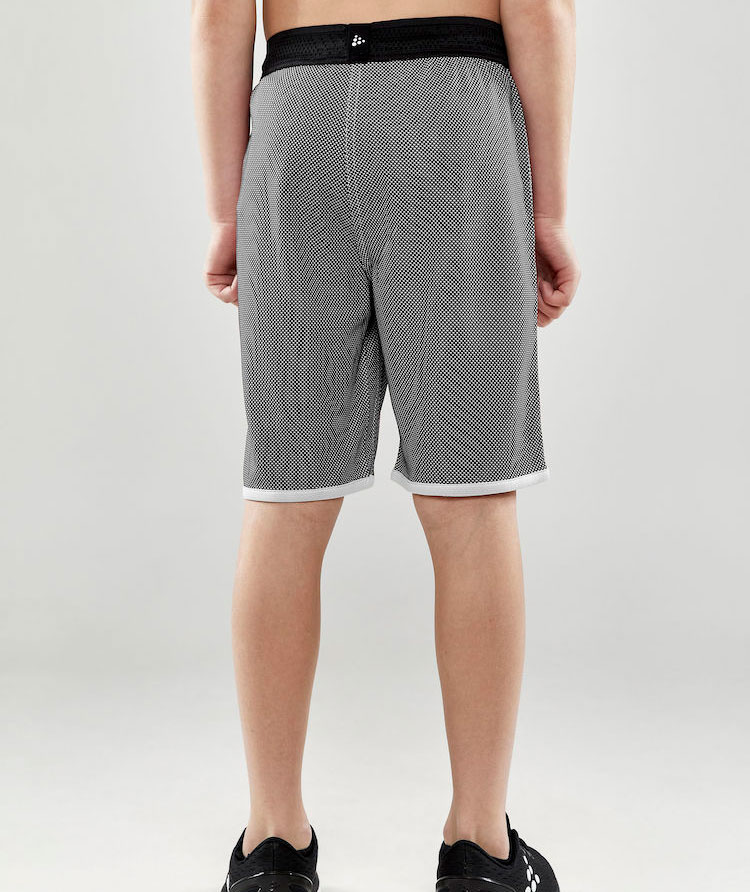 Craft Progress v&auml;ndbar shorts till barn, Svart/Vit, large image number 2