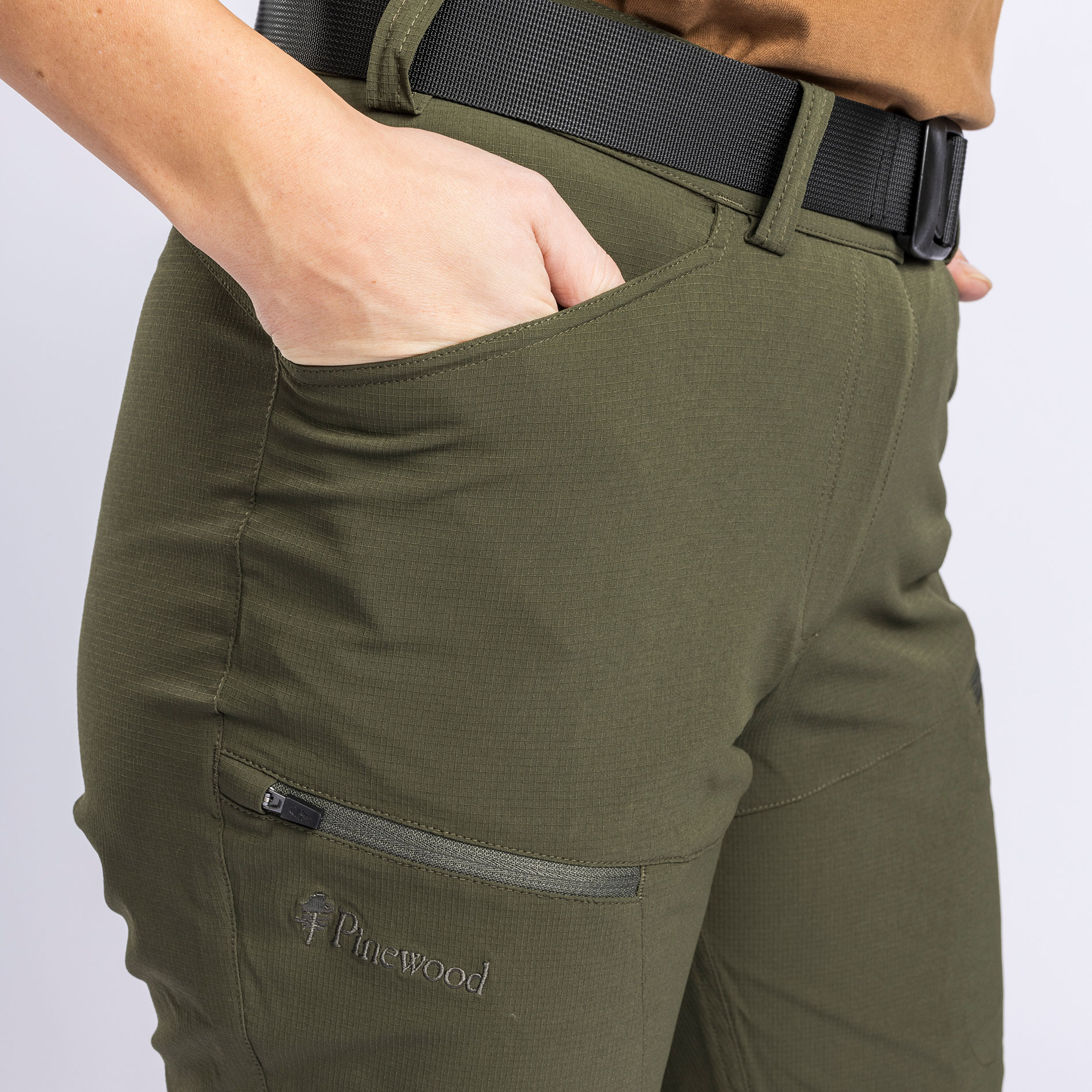 Pinewood&nbsp;NatureSafe Hiking damebukser, Moss green, large image number 6