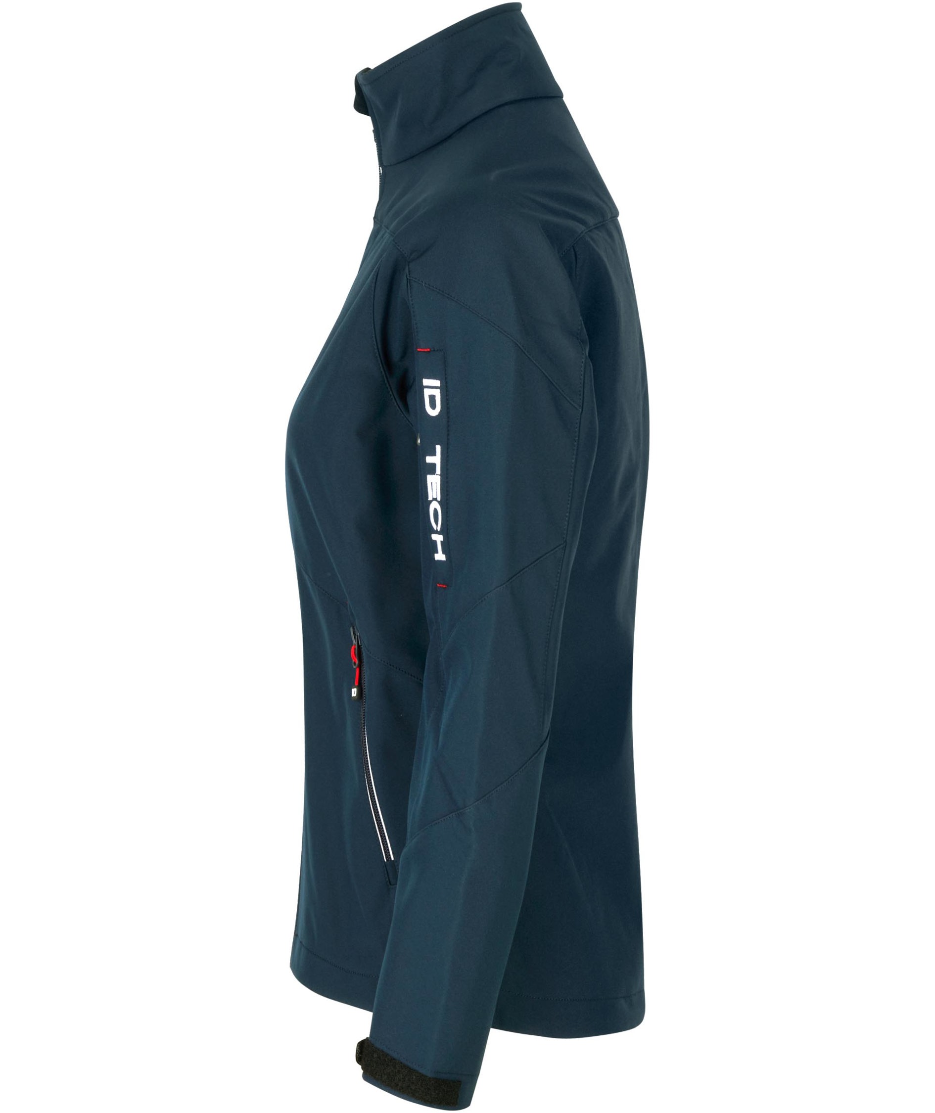 ID women's Softshell jacket, Marine Blue, large image number 2