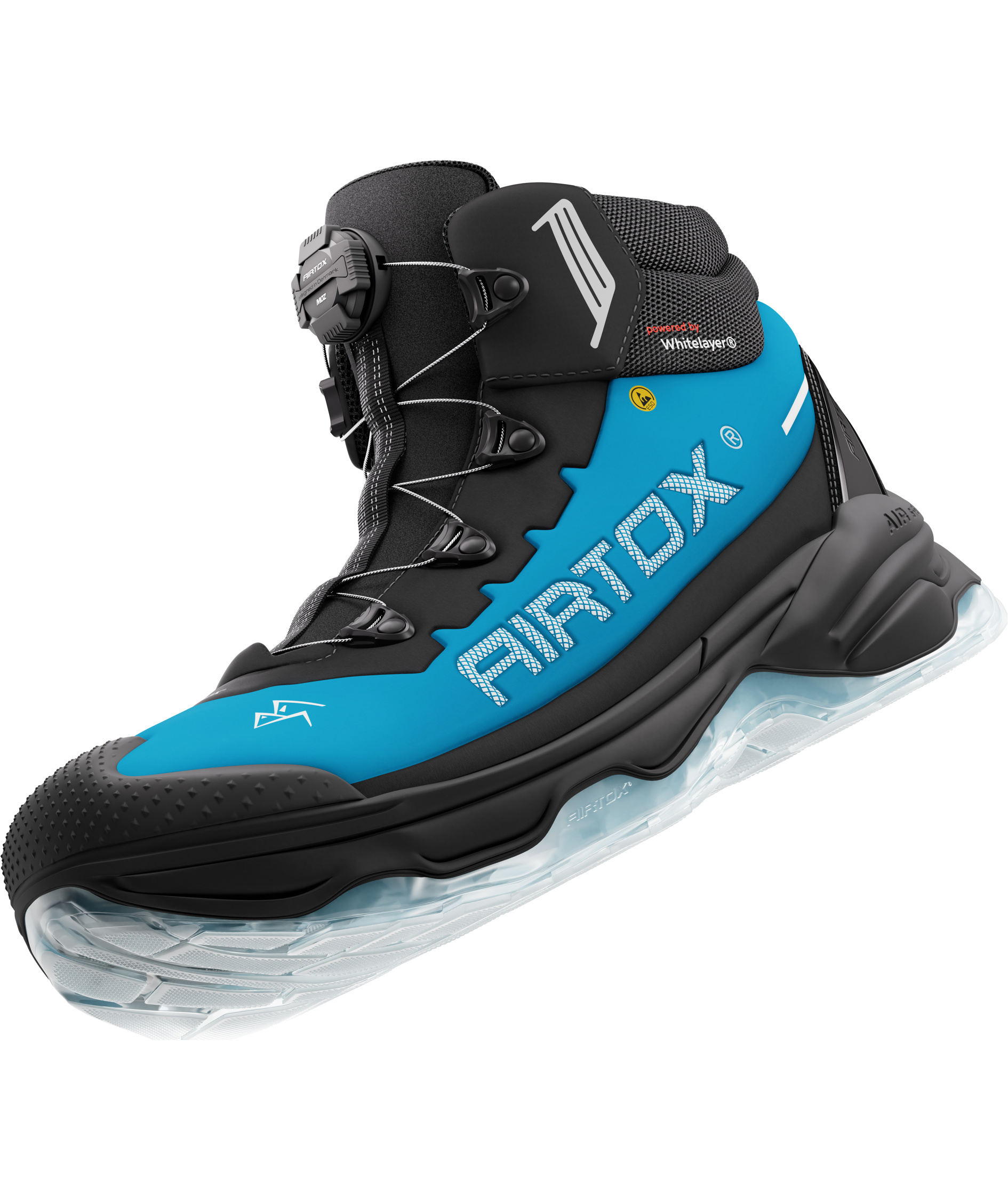 Airtox TX66 sikkerhedsst&oslash;vletter S3, Bl&aring;/Sort, large image number 13