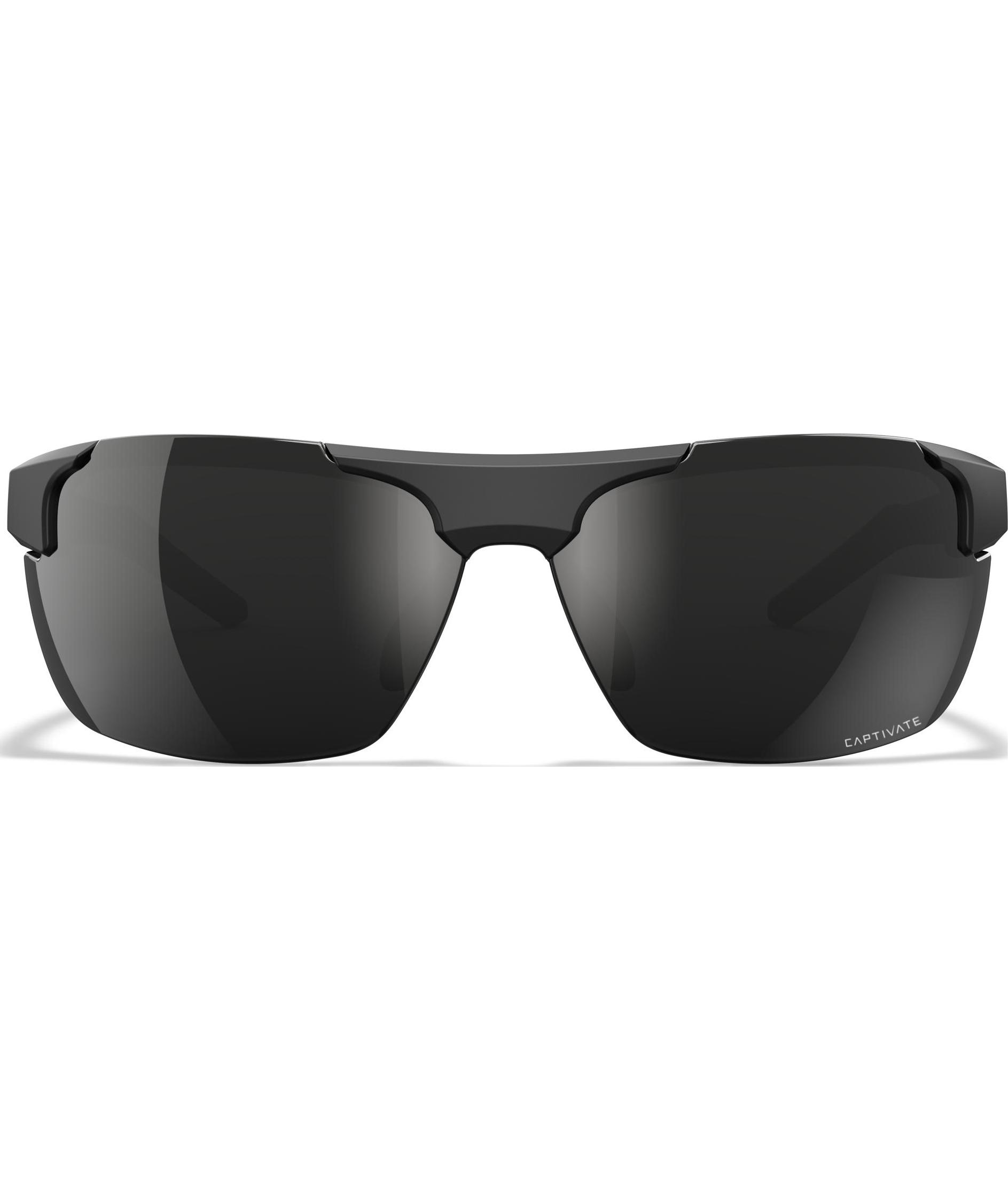 Wiley X WX Prime solglas&ouml;gon, Matte Black/Black, Matte Black/Black, large image number 1