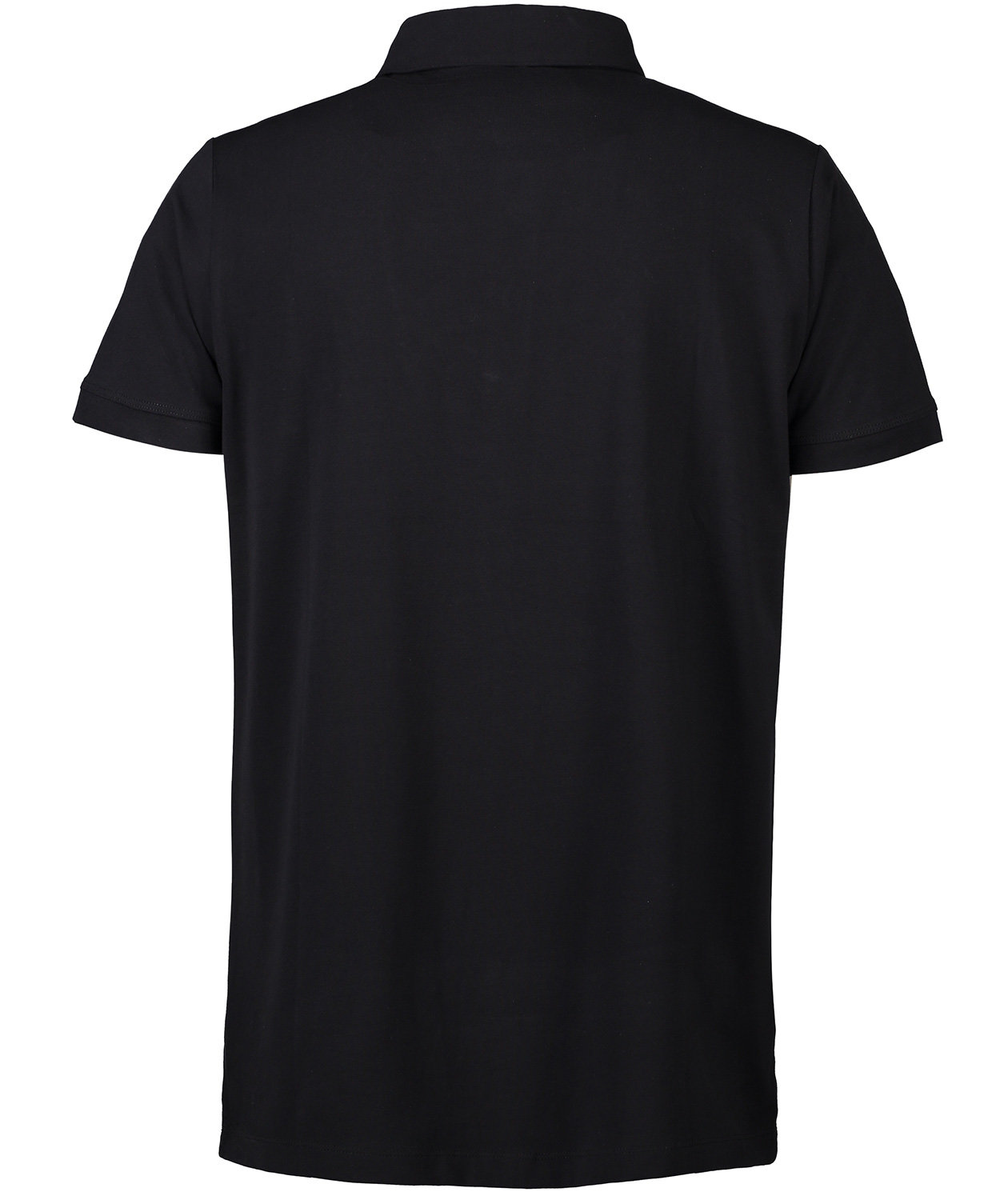 ID business polo med stretch, Sort, large image number 4