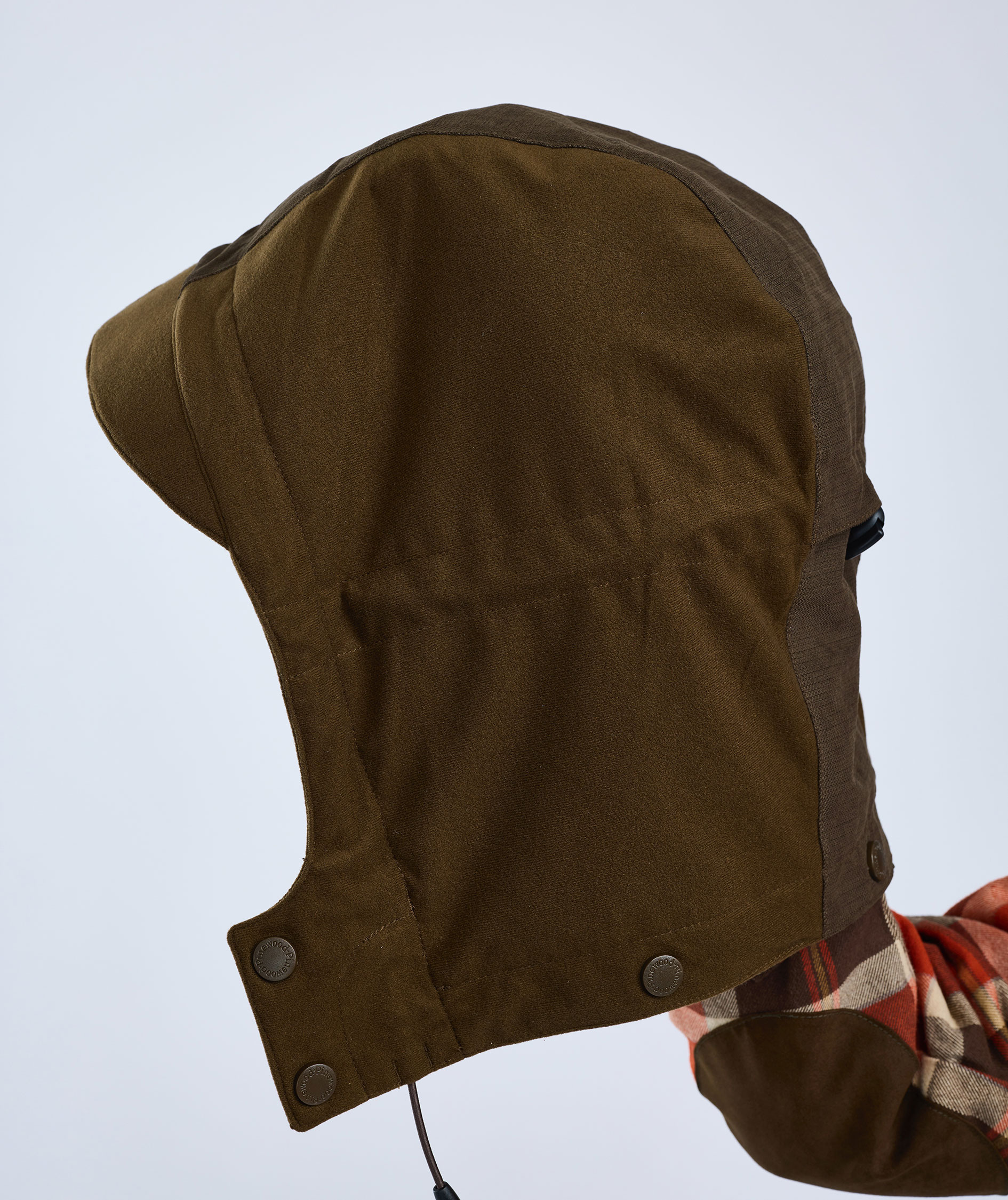 Pinewood&nbsp;Sm&aring;land Forest h&aelig;tte med trykknapper, Suede Brown, large image number 5
