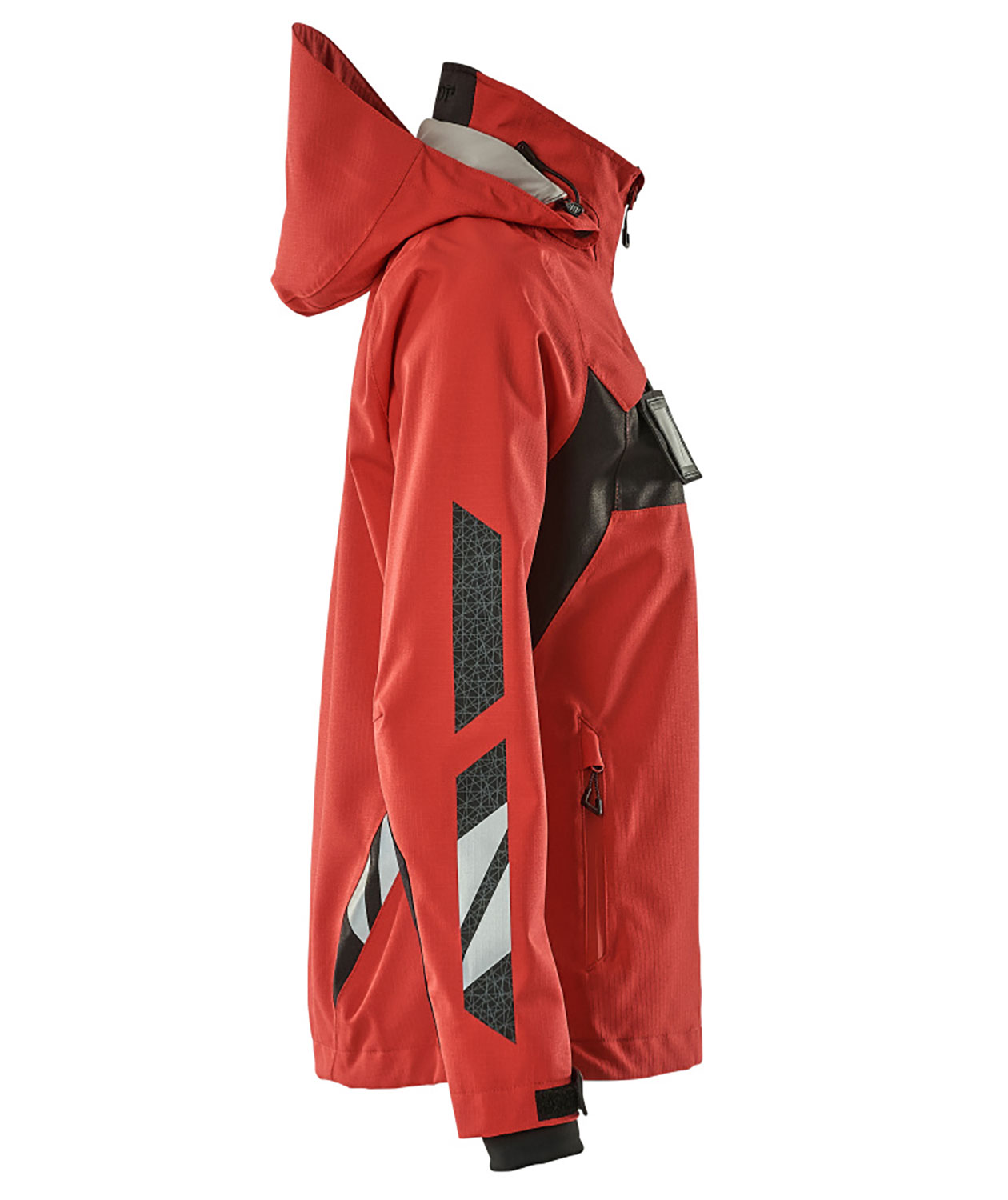 Mascot Accelerate dame skalljakke, Signal r&oslash;d/svart, large image number 2