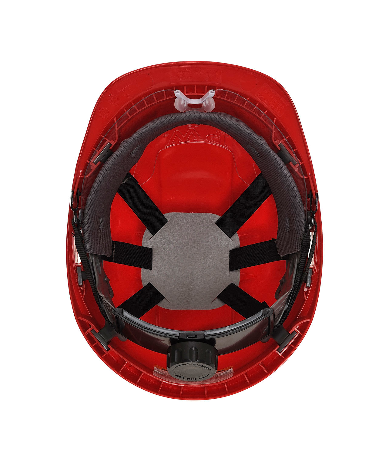 Portwest PW54 Endurance Plus Visir skyddshj&auml;lm, R&ouml;d, large image number 2