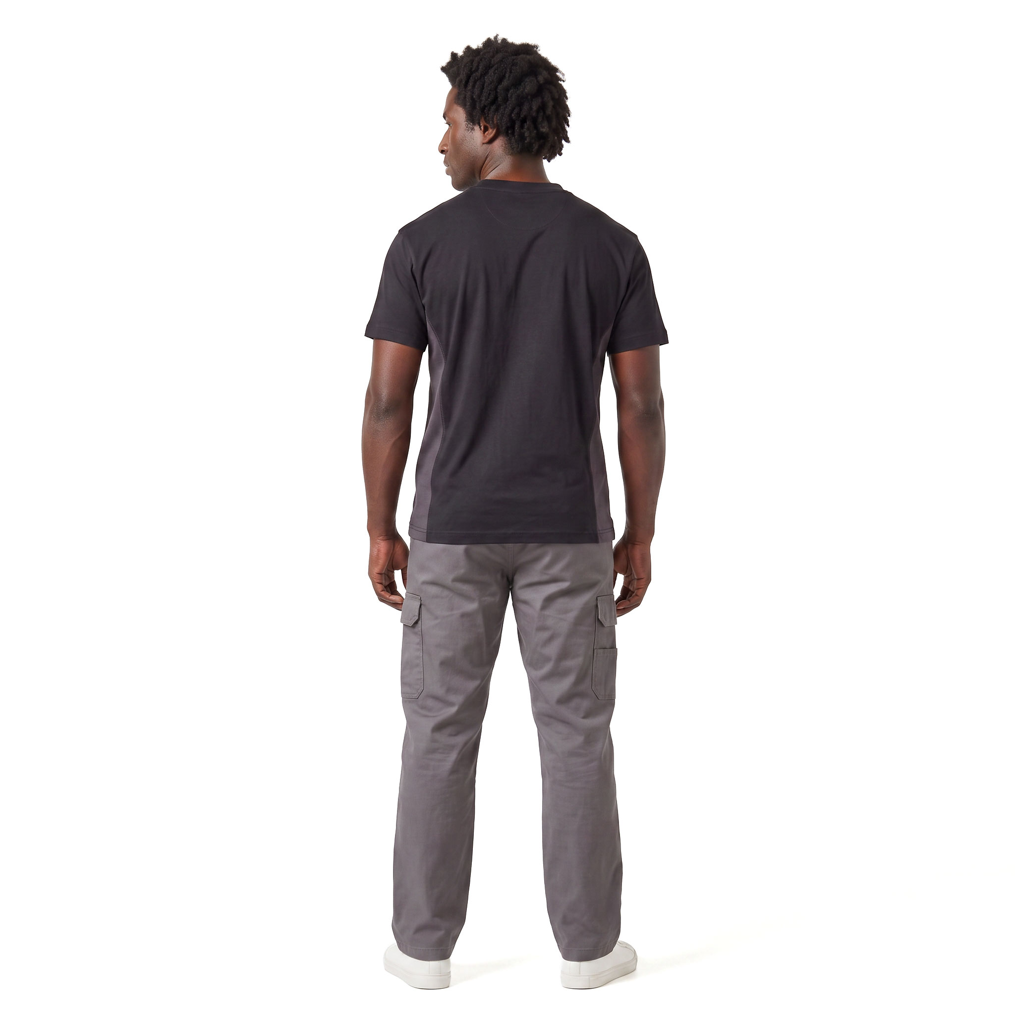 J.A.K. Basic T-shirt 1624, Sort/Gr&aring;, large image number 3