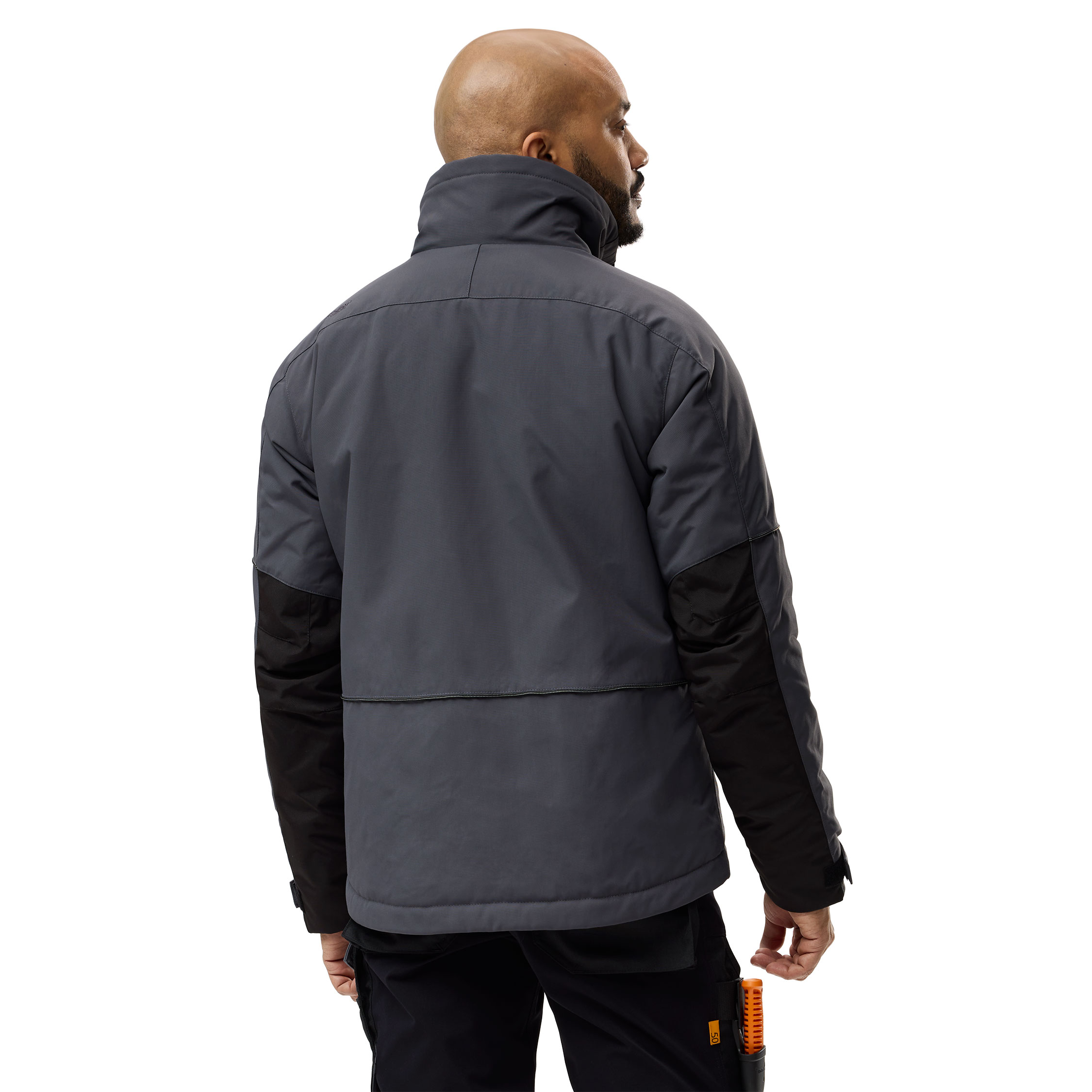 Snickers AllroundWork vinterjacka 1158, Steel Grey/Black, large image number 3