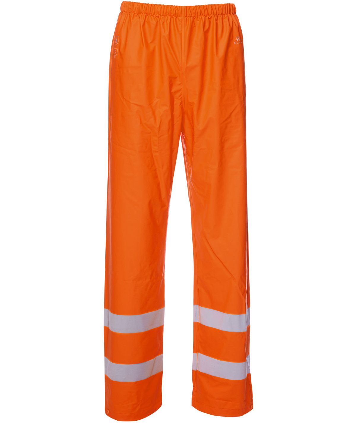ELKA SecureTech Multinorm PU regnbukser, Hi-vis Orange, Hi-vis Orange, swatch