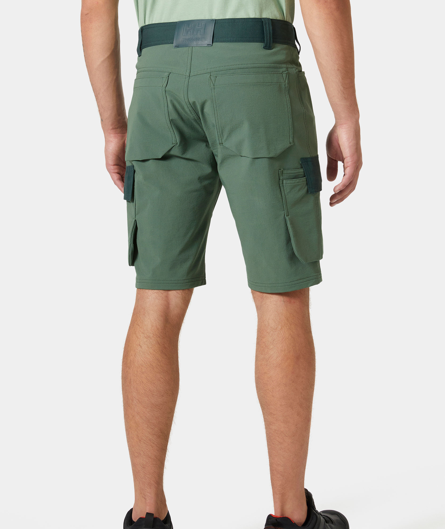 Helly Hansen Oxford 4X Connect&trade; cargoshorts full stretch, Spruce/Darkest Spruce, large image number 3