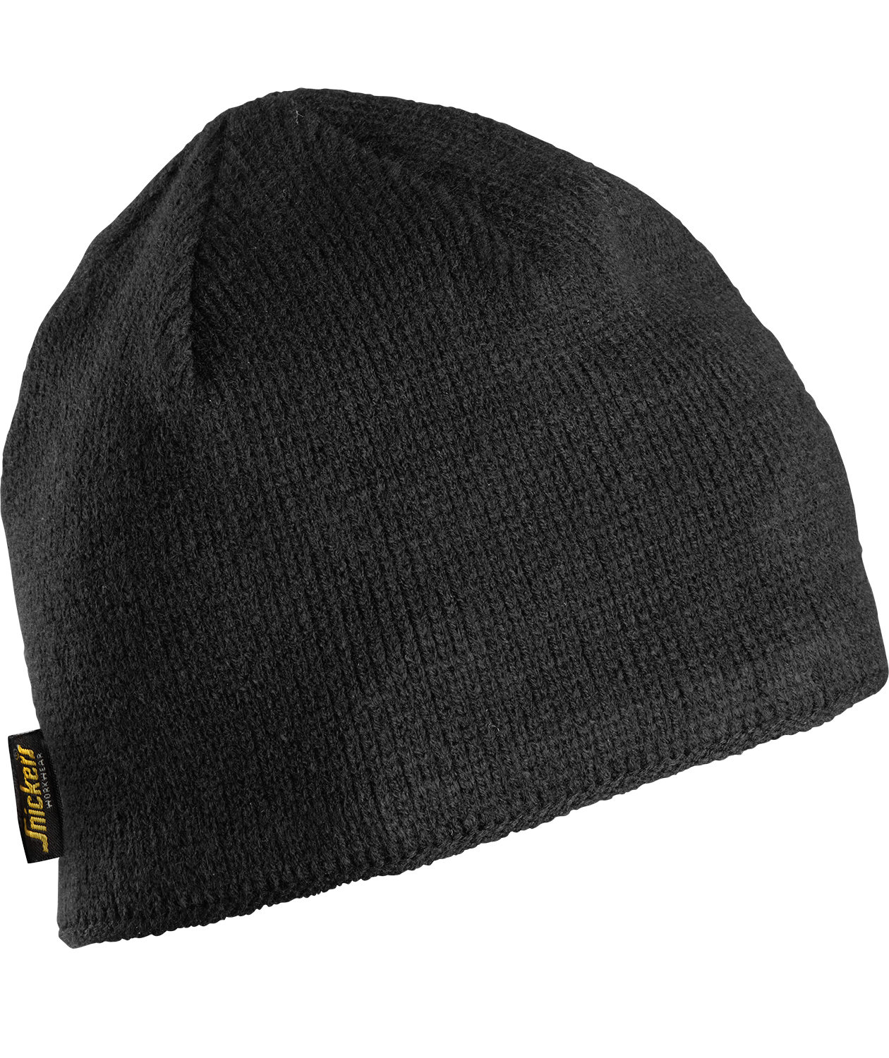 Snickers Logo knitted beanie, Black, Black, large image number 3